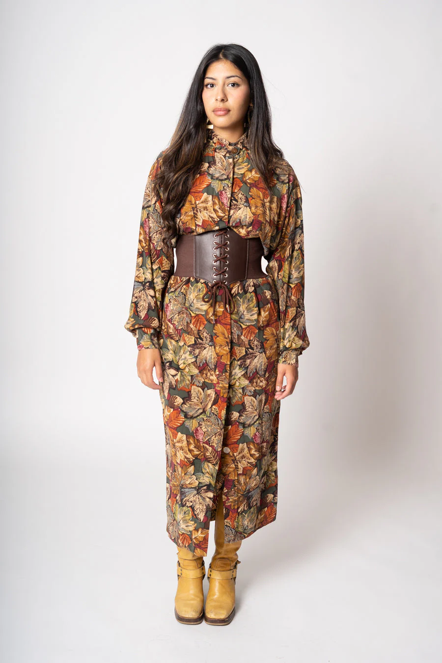 Silk Harvest Dress by Maggie London - Image 6