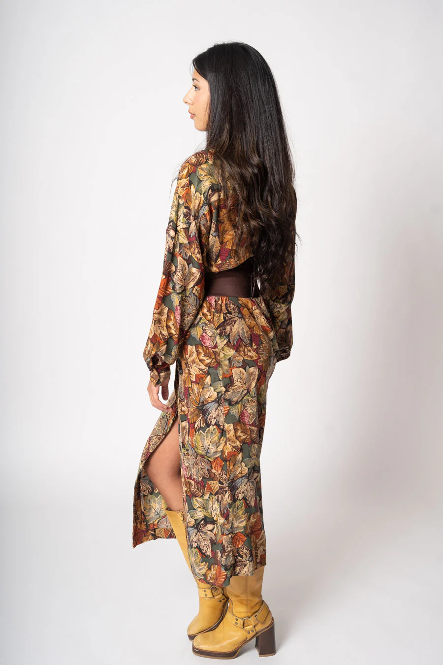 Silk Harvest Dress by Maggie London - Image 7