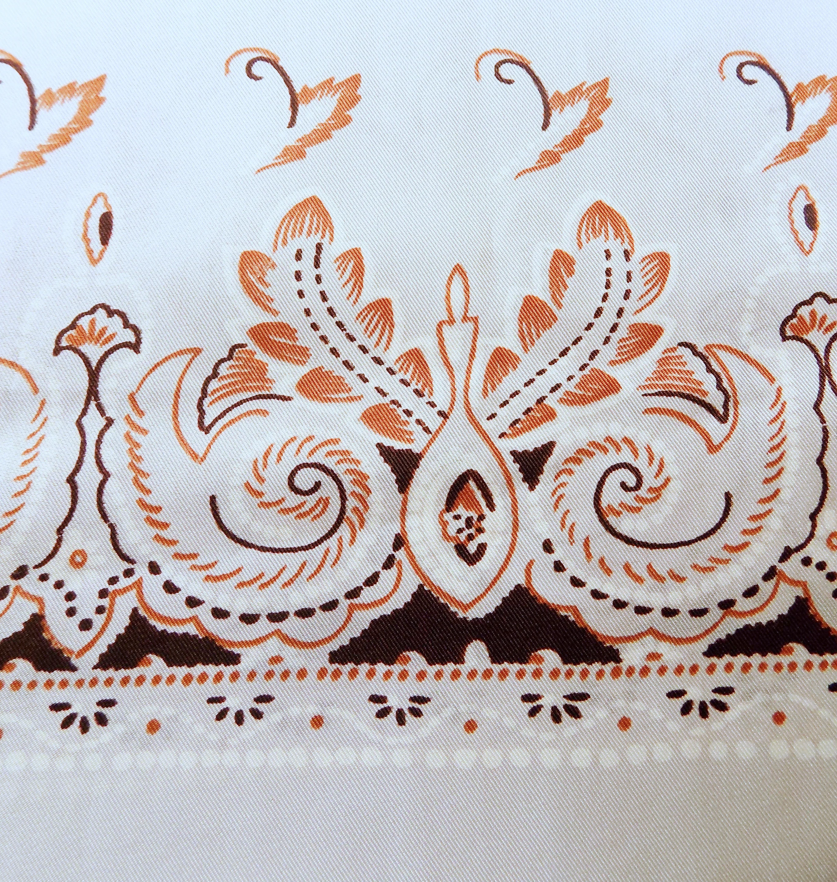 Silk Opera Scarf Mans Womans Delicate Fringe Formal Wedding - Image 3