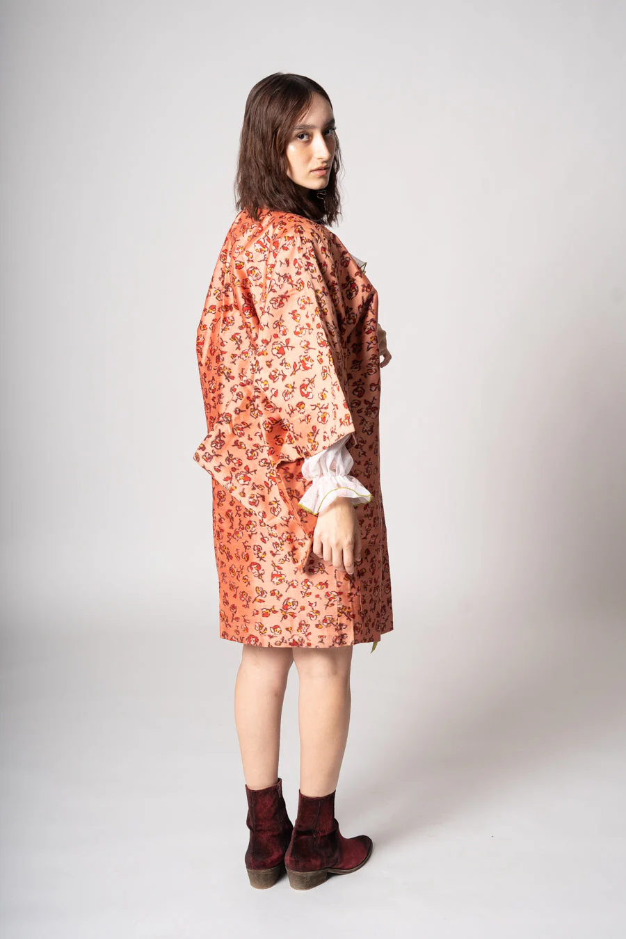 Silk Rosebud Haori Jacket - Image 8