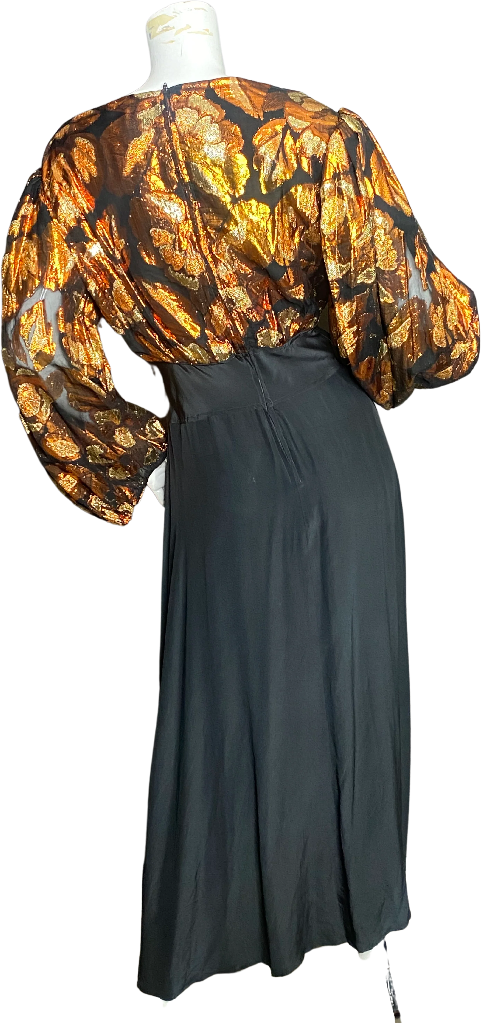 Silky Silhouette Dress - Image 2