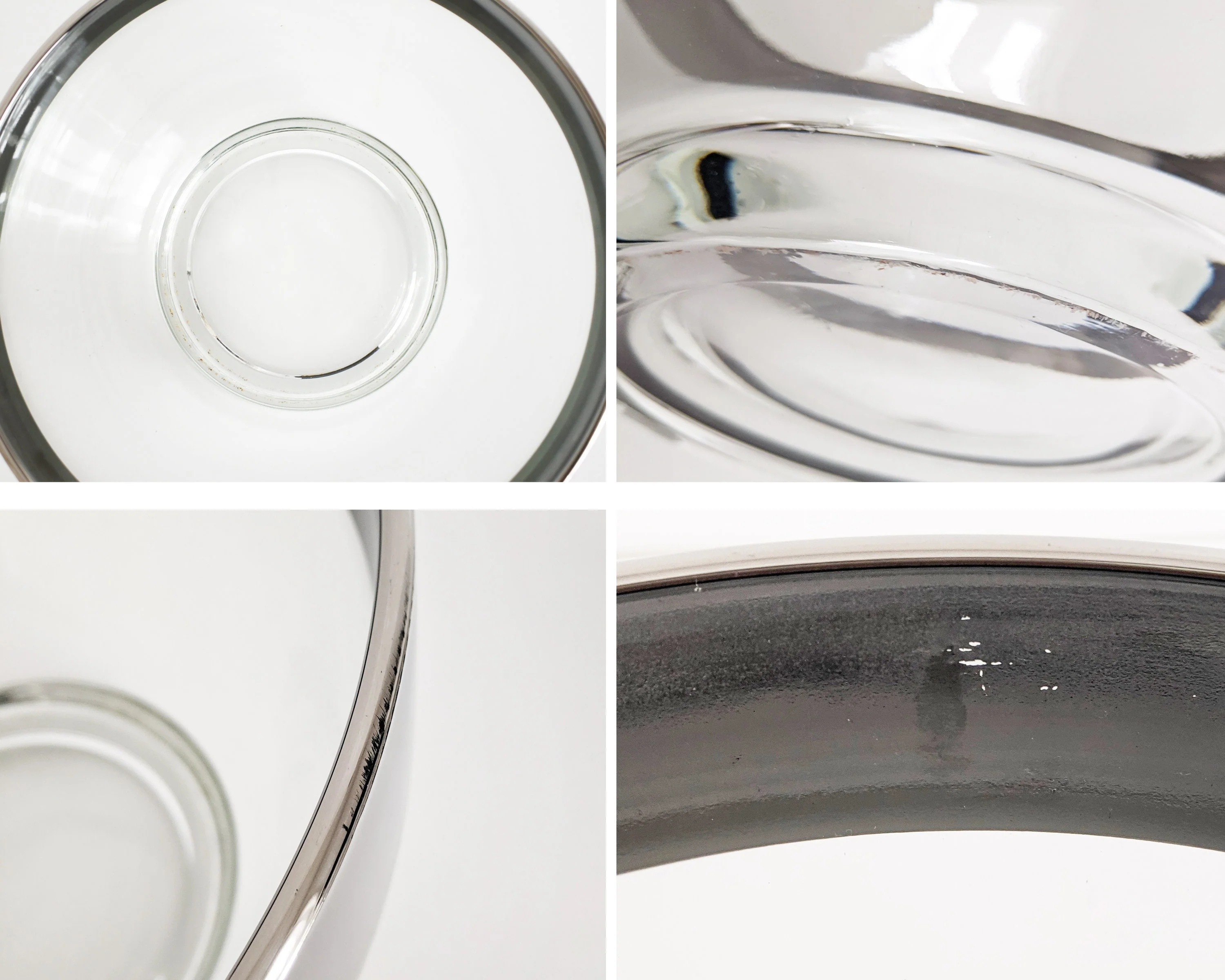 Silver Roly Poly Punch Bowl Set Mid Century Dorothy Thorpe Style Cocktail Set with Ladle, Vintage Holiday Entertaining - Image 10