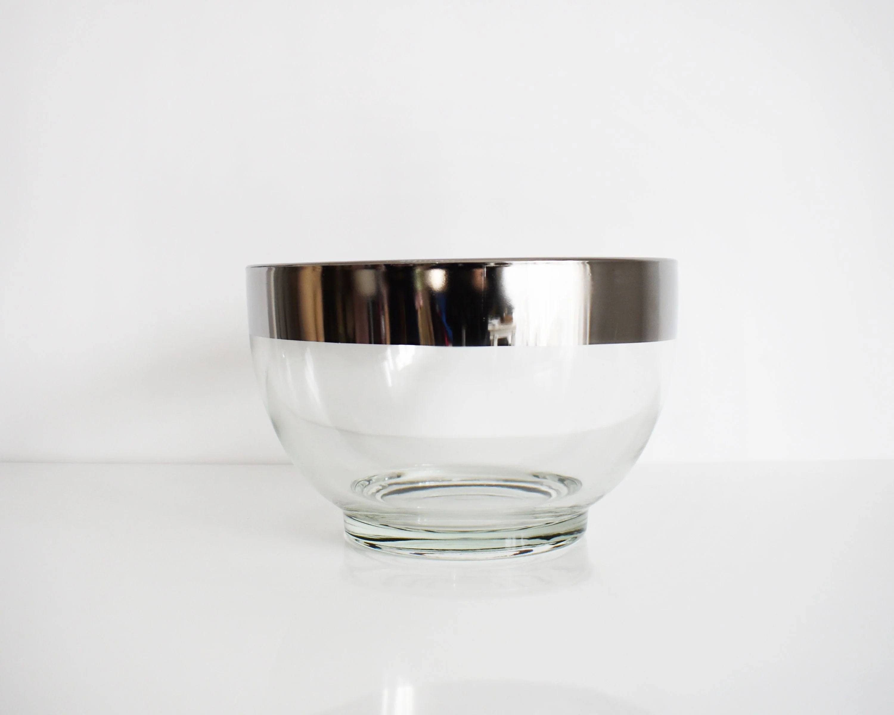 Silver Roly Poly Punch Bowl Set Mid Century Dorothy Thorpe Style Cocktail Set with Ladle, Vintage Holiday Entertaining - Image 8
