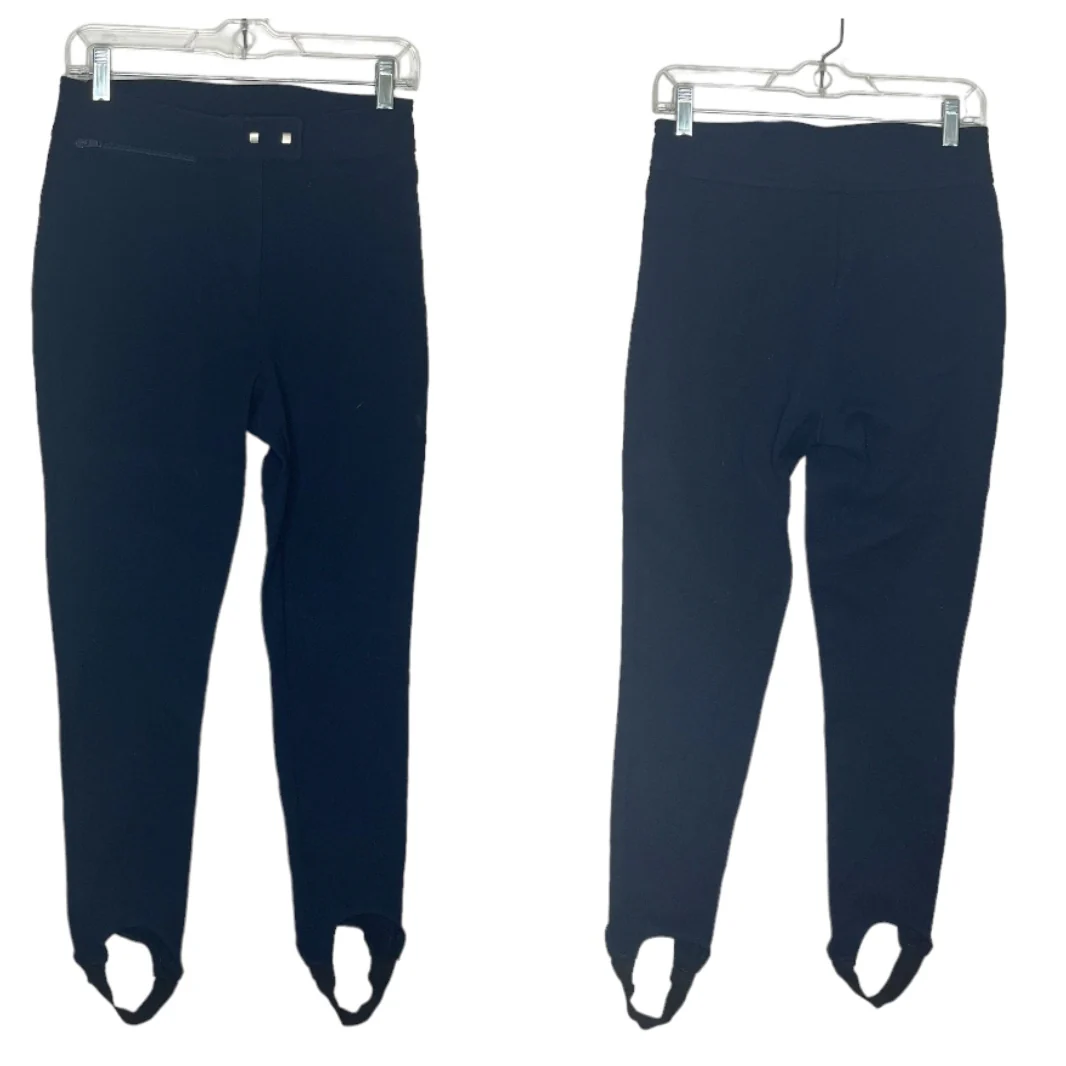 Ski Pants Stirrups Navy Blue Size 40 Wool Blend - Image 10