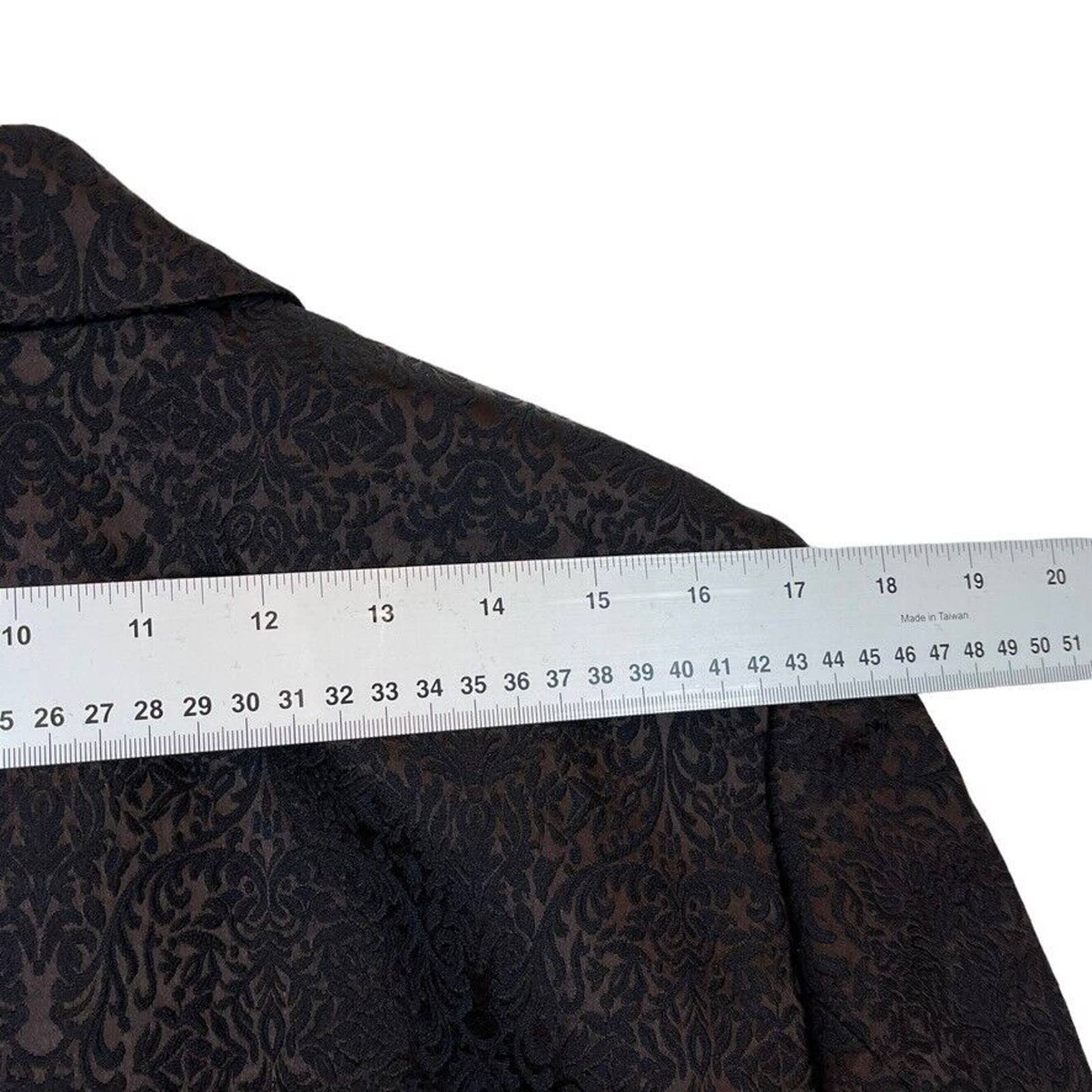 Skirt Suit Wool Blend Brocade Women Retro Librarian Secretary Med by Betty Barclay - Image 7