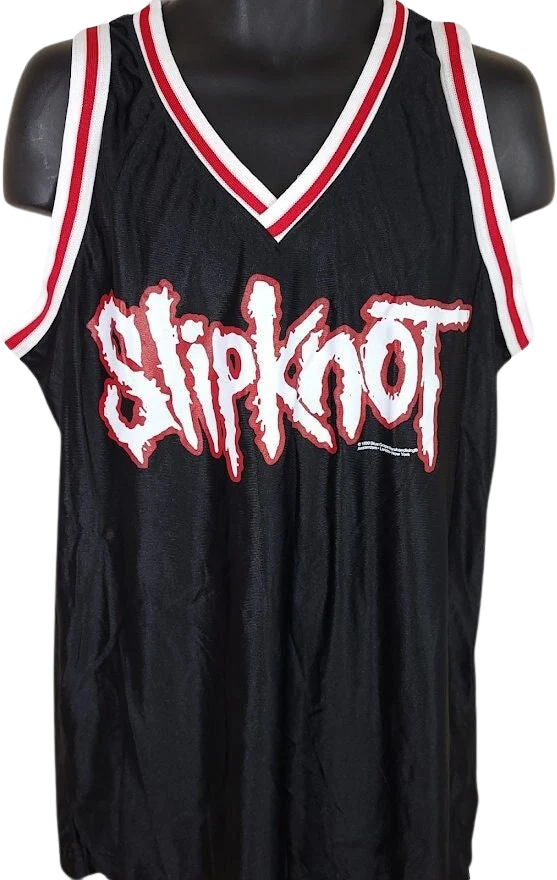 Slipknot Basketball Jersey Vintage 90s 1999 Blue Grape Made In Usa Mens Size 2xl New
