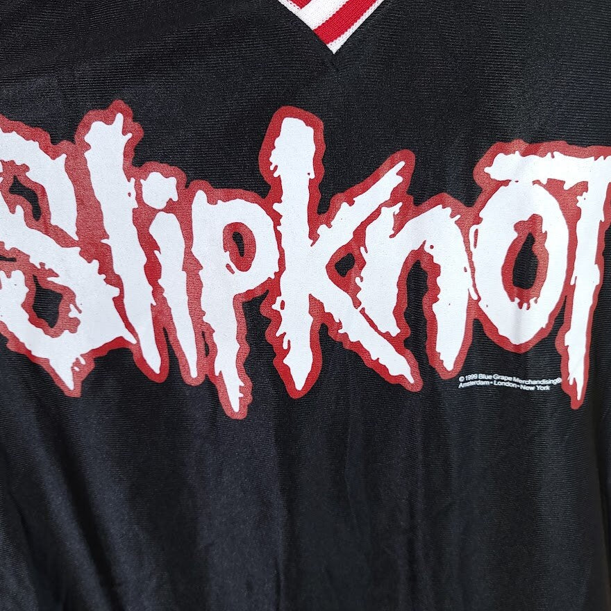 Slipknot Basketball Jersey Vintage 90s 1999 Blue Grape Made In Usa Mens Size Xl New - Image 2