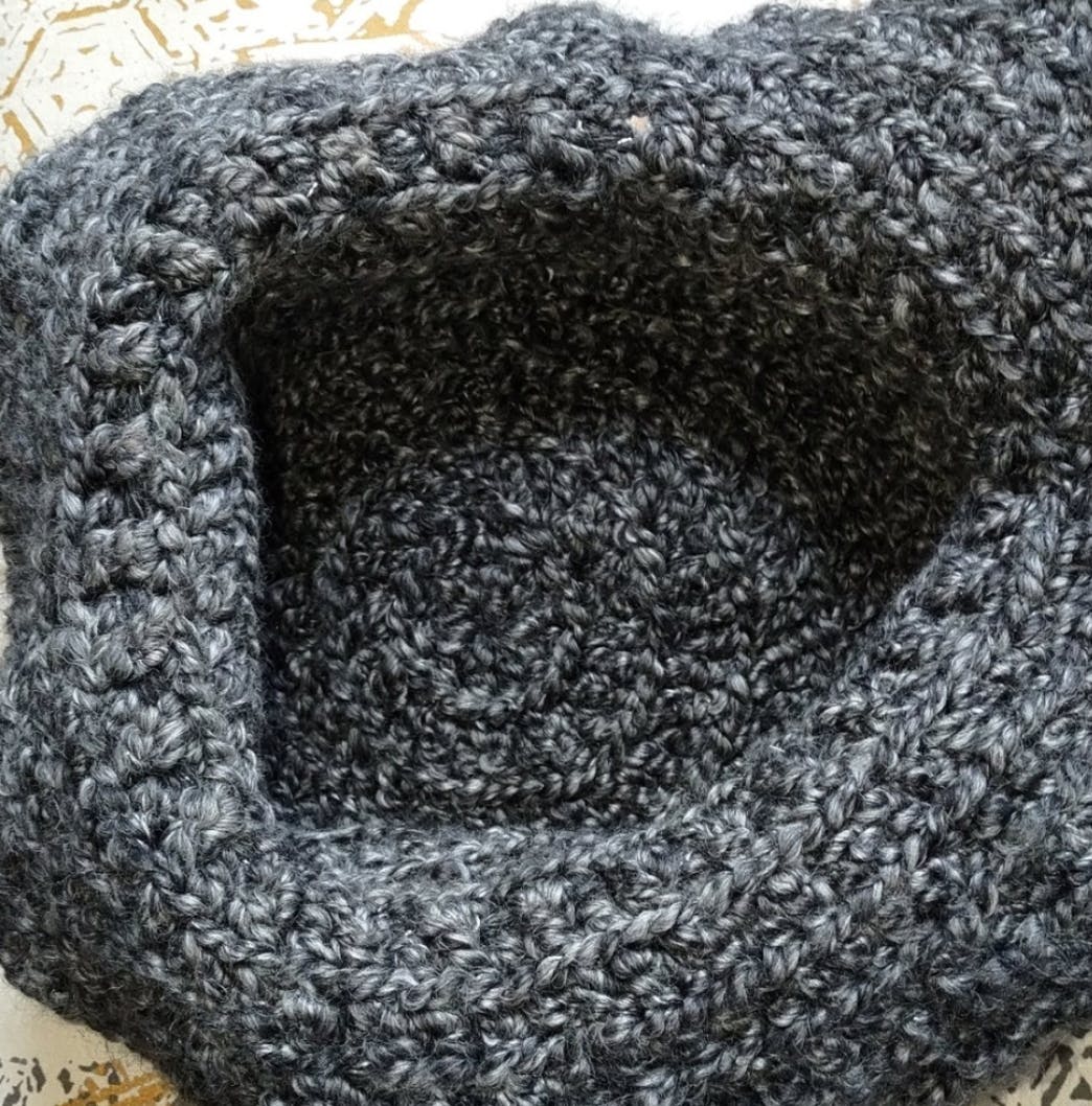 Soft Knit Hat with Metalic Draw String - Image 5