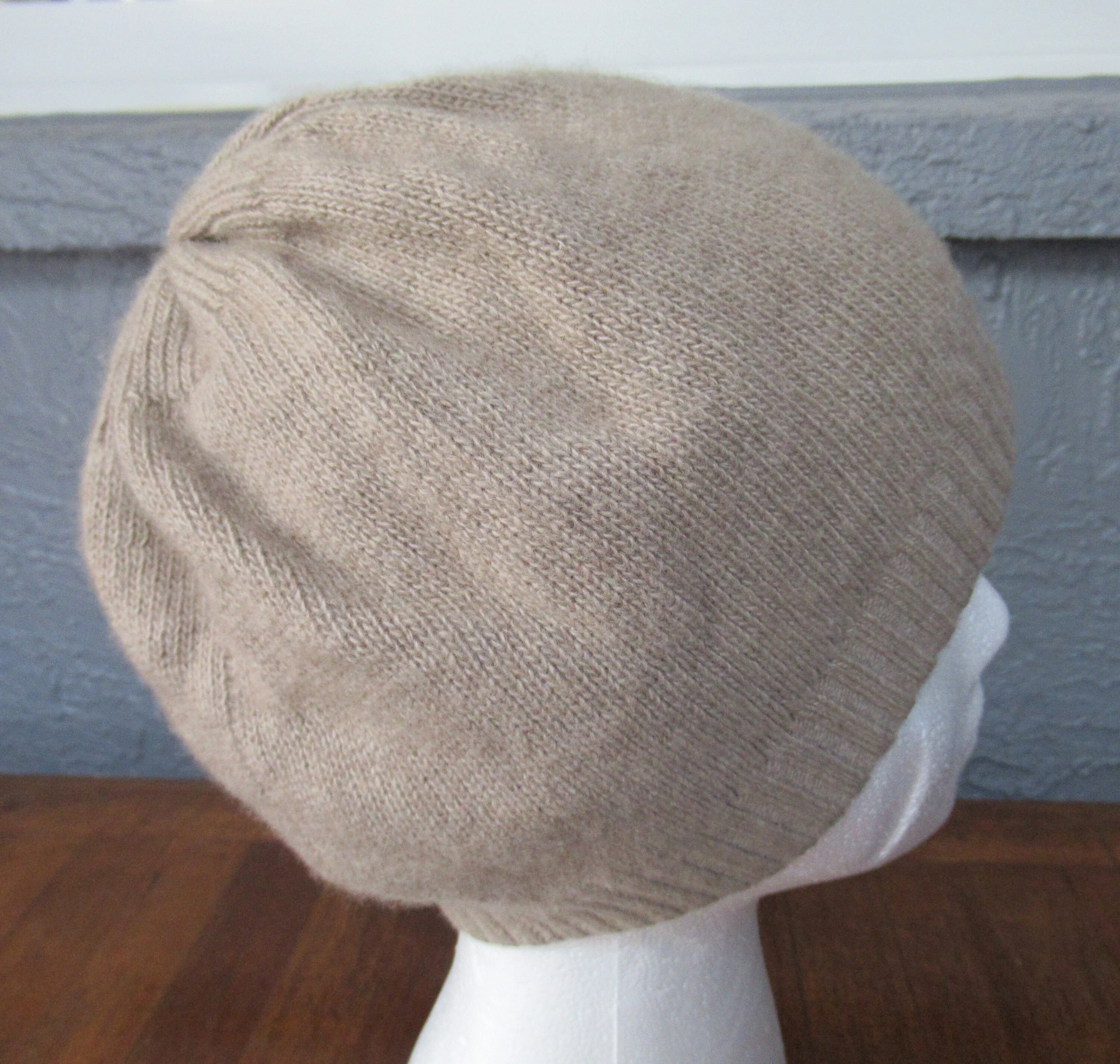 Soft Luxurious Cashmere Beanie Neiman Marcus Tag Neutral Beige Hat Made In Philippines Warm and Soft Vintage by Neiman Marcus - Image 8