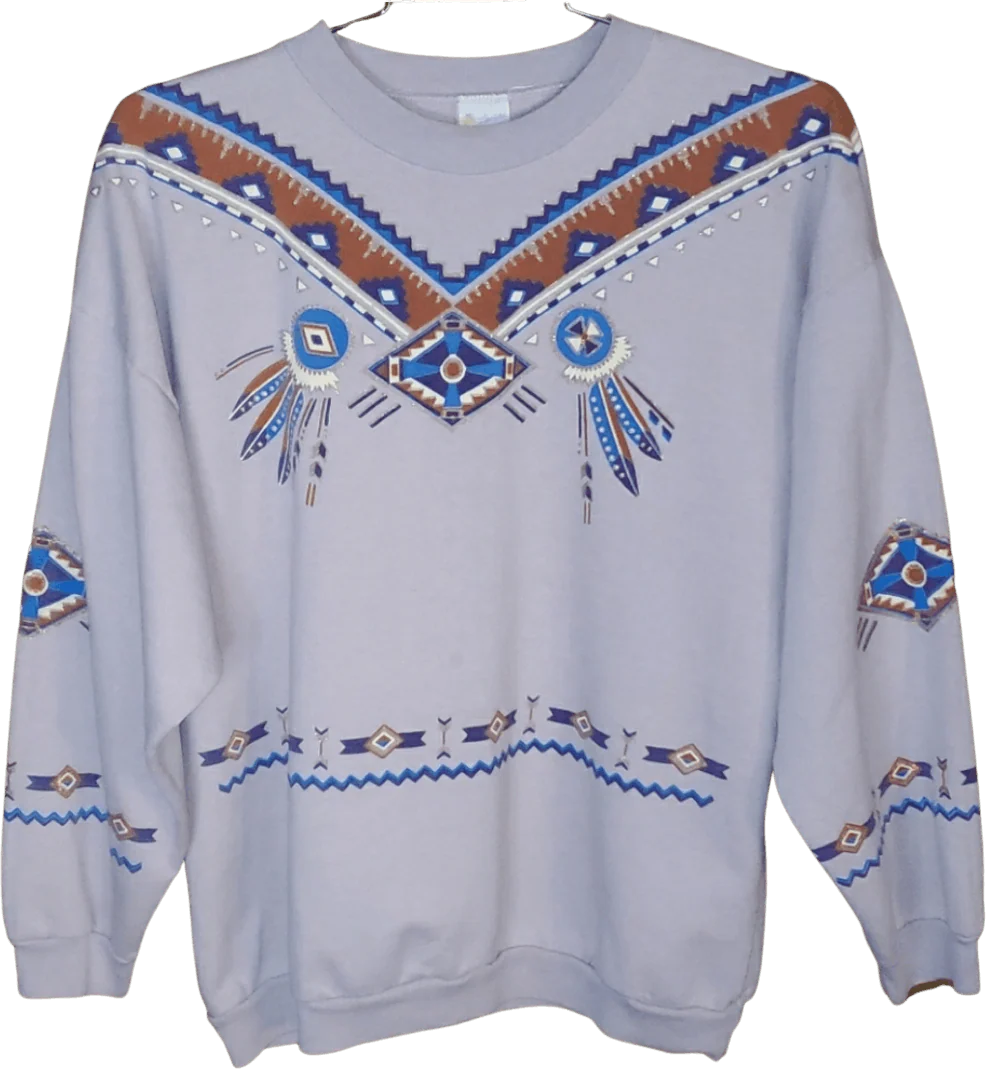 Southwest Print Sweatshirt by California Lifestyles