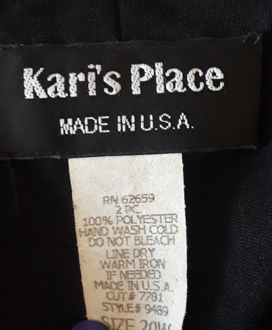 90's Square Neck Spring Shift Dress by Kari's Place Usa - Image 5