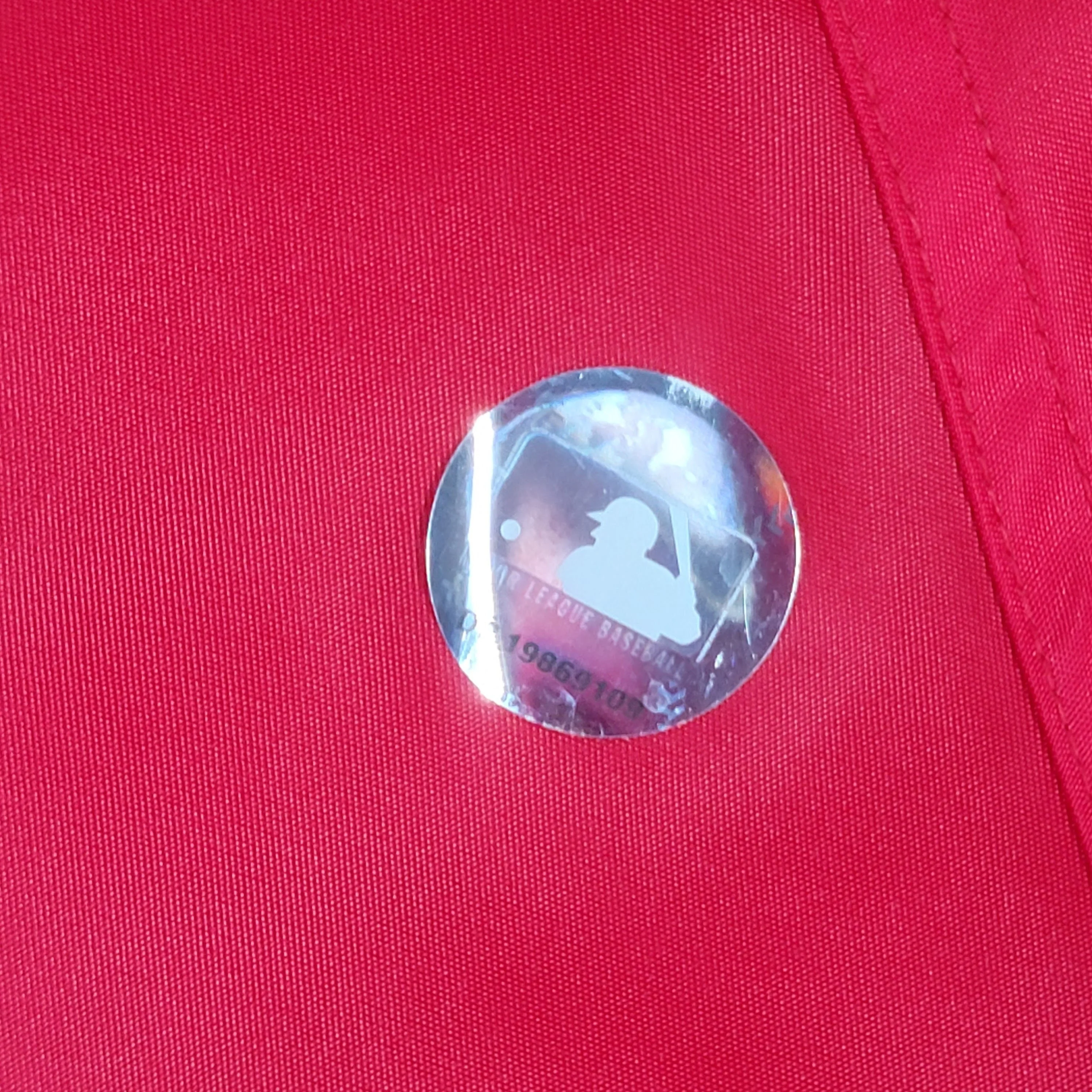 St. Louis Cardinals Vintage Mark Mcgwire Puma Bomber Jacket Mlb Baseball Red Coat From 2000 Size Men's Xl by Puma - Image 7