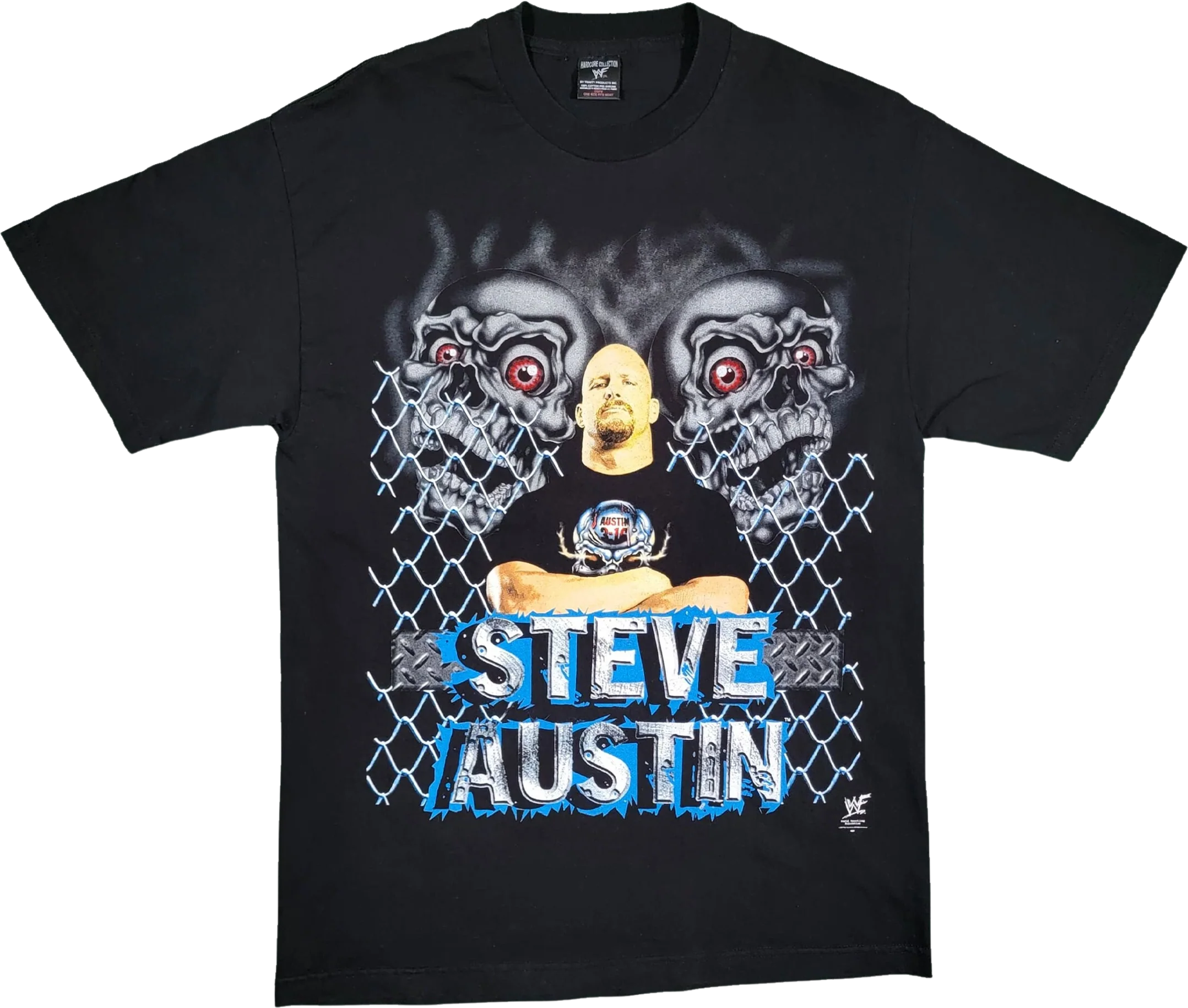 Stone Cold Steve Austin Vintage 90s Wwf Wrestling T-Shirt - Fits L