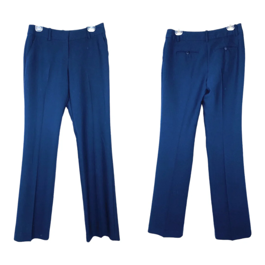 Straight Leg Dress Pants Indigo Blue Womens Size 2 by Trina Turk - Image 8