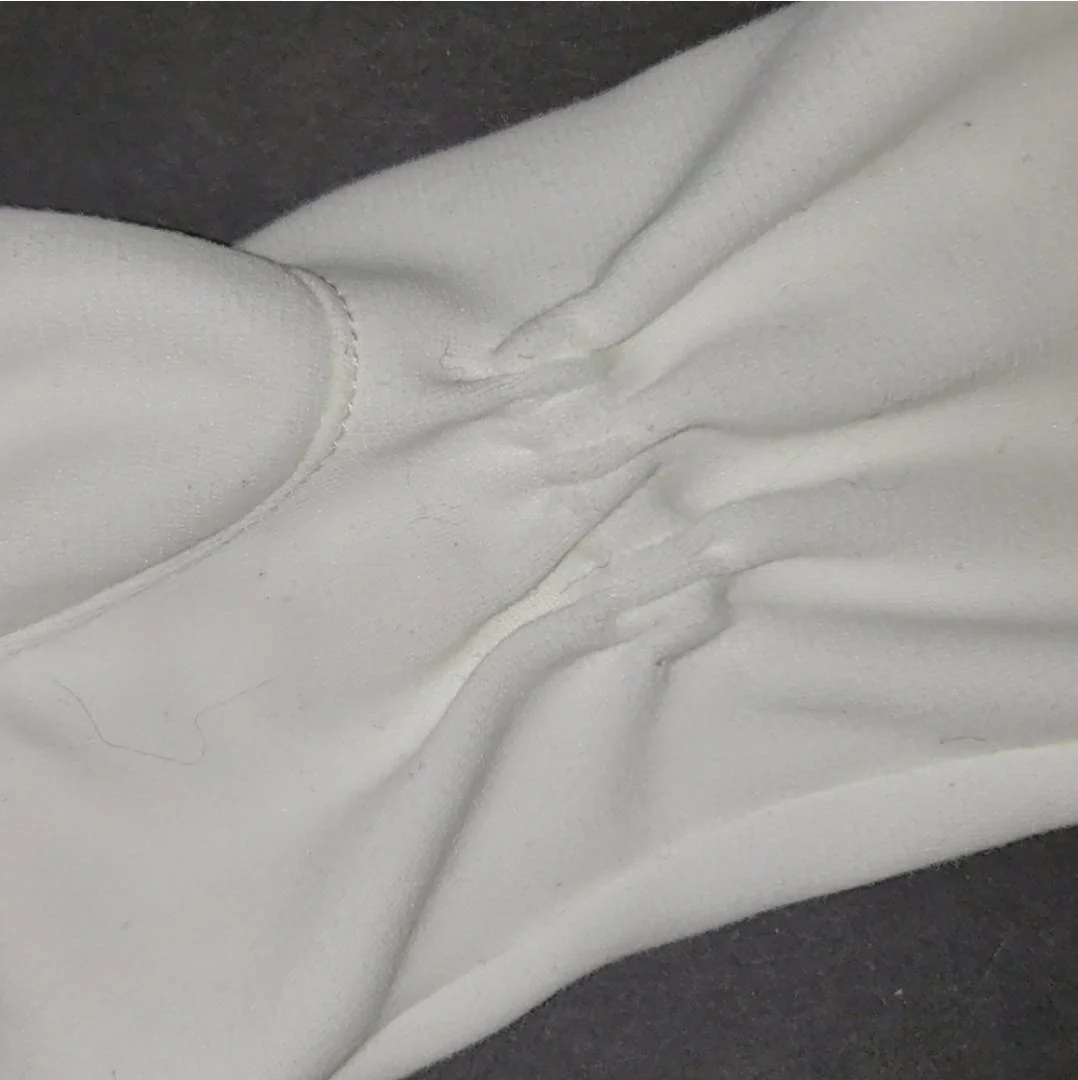 Stretch Nylon Mid Length Fashion Gloves - Image 8