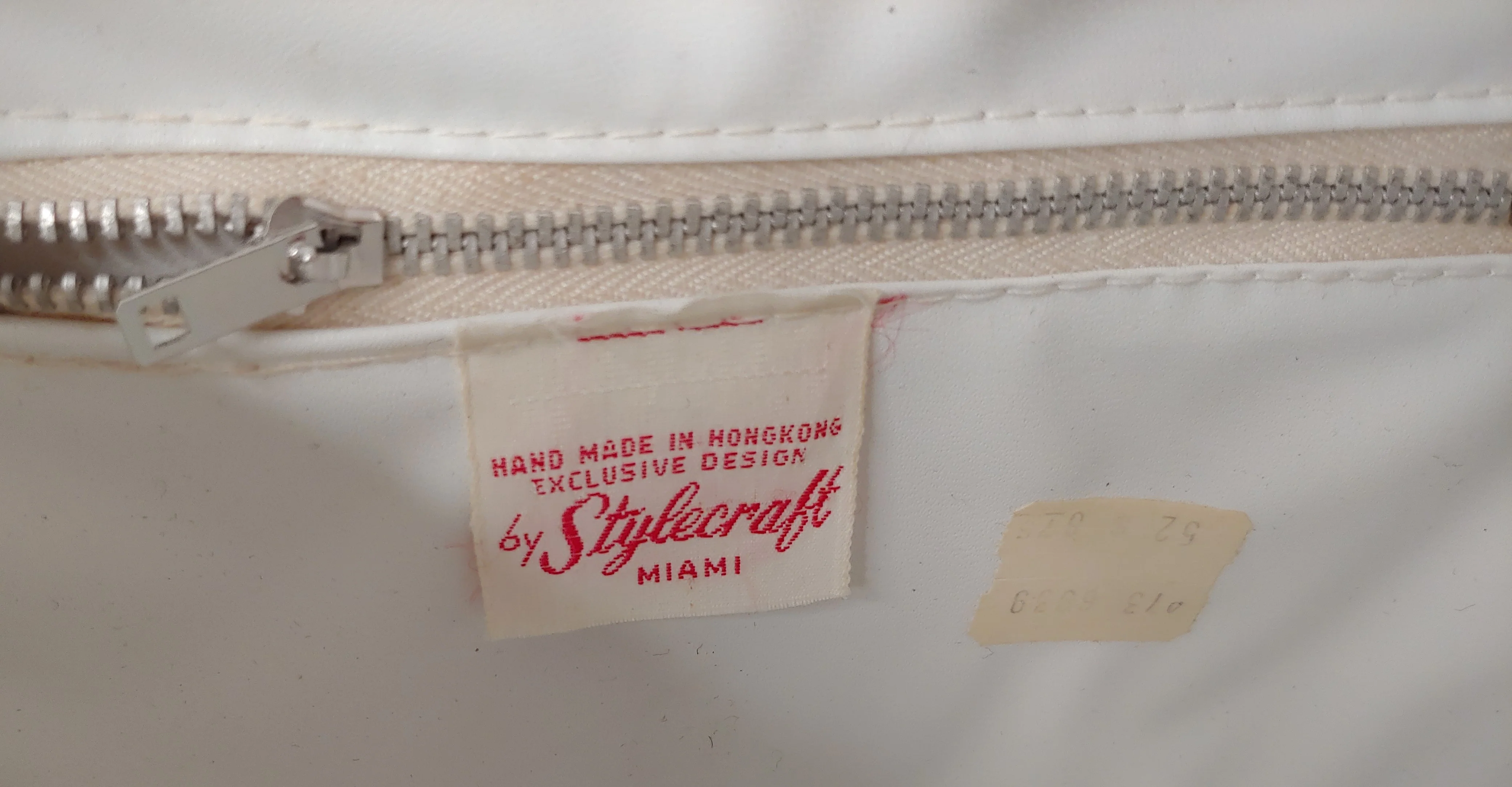 Stylecraft Square Woven Plastic Lucite Handbag - Image 8