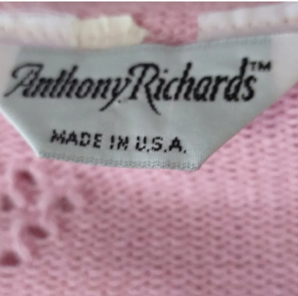 80's Pink Knit Skirt Set by Anthony Richards Usa - Image 7