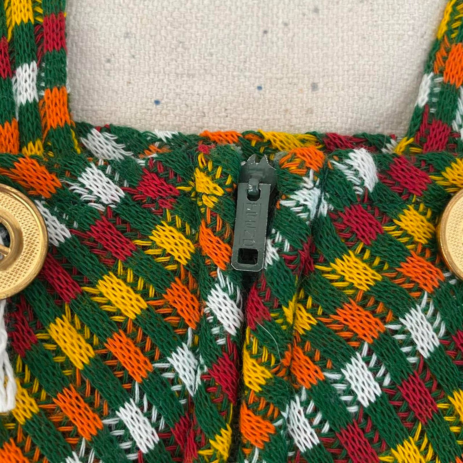 Sweetest 60s Knit Skirt Overalls Jumper - Image 4