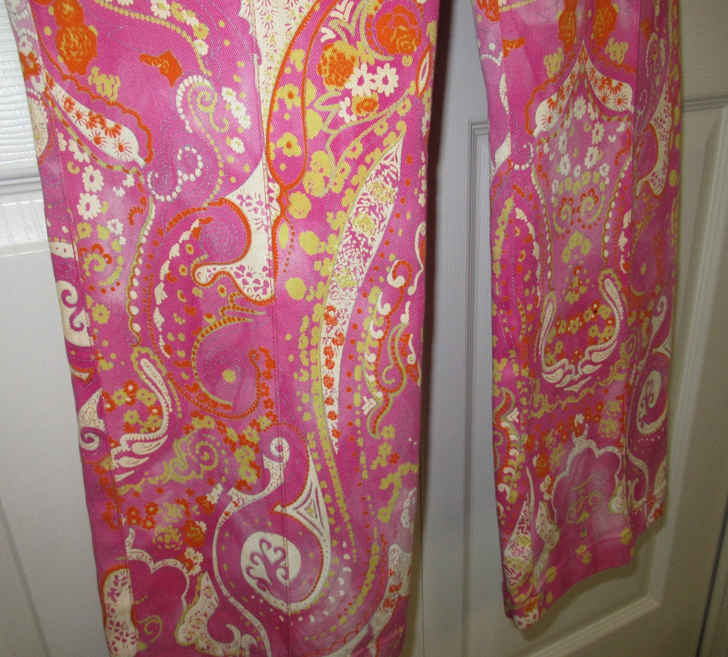 Sz 4 Capri Length Pants Flat Front Cotton Lycra Slim Leg 2 Pockets Sj Metal Tab Made In Usa Charming Pink by St John Sport by Marie Gray - Image 8