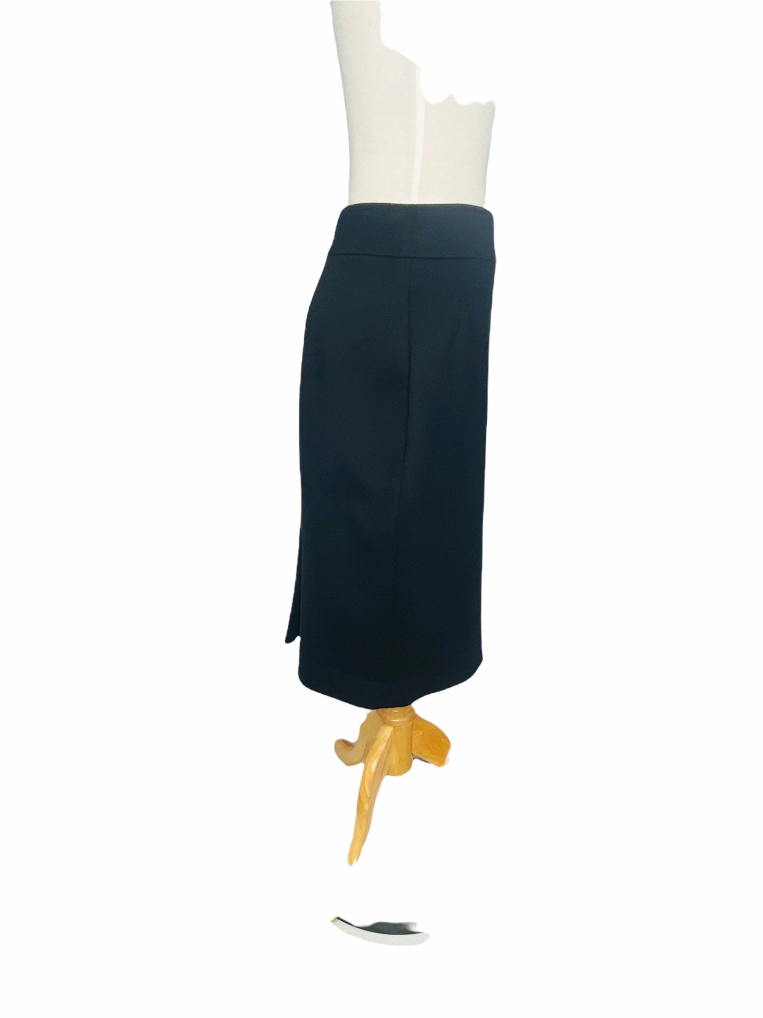 Tahari Wool Lined Pencil Skirt Black by Tahari - Image 6
