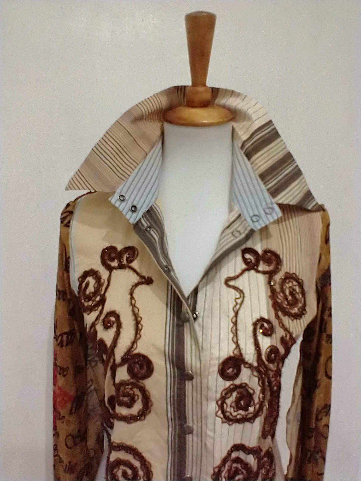 Tailored Patchwork Shirt By Save The Queen - Image 10