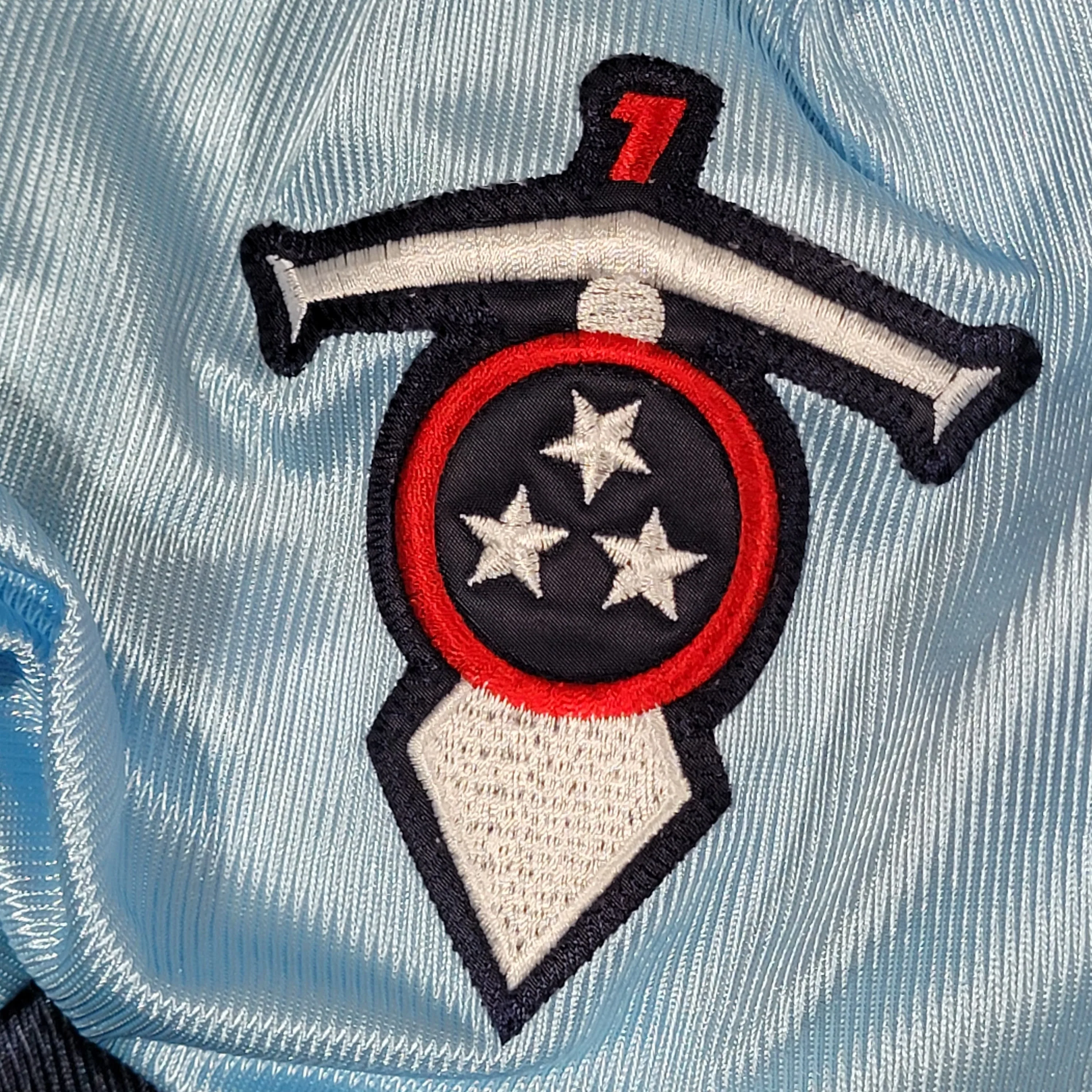 Tennessee Titans Vintage Vince Young Jeff Hamilton Football Jersey Nfl Players of The Century Blue Shirt Men's Size Xl by Jeff Hamilton - Image 4