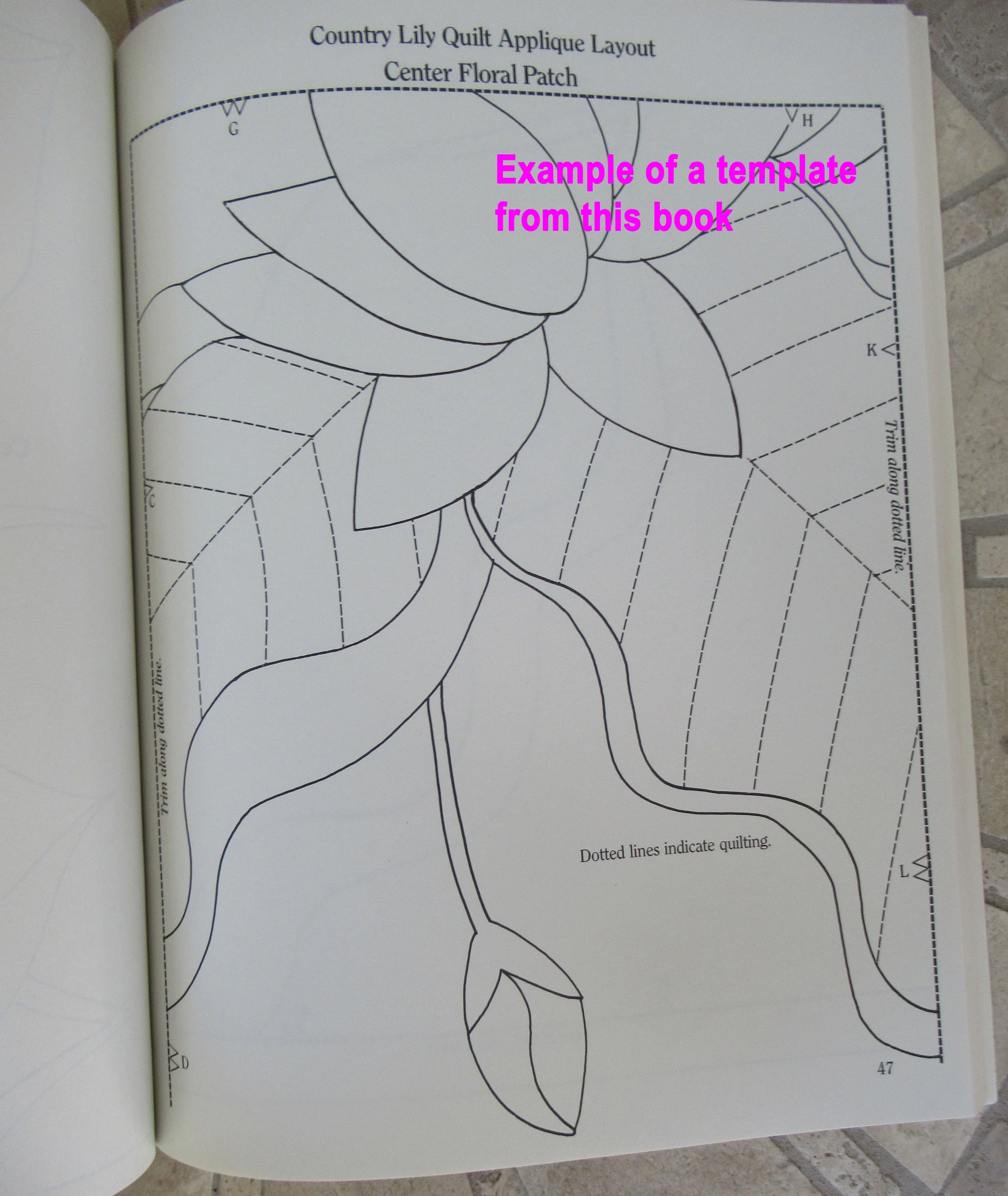 The Country Lily Quilt Book 1990 Edition Softcover Practical Tips / Patterns for Making Quilts by Cheryl A Benner - Image 3