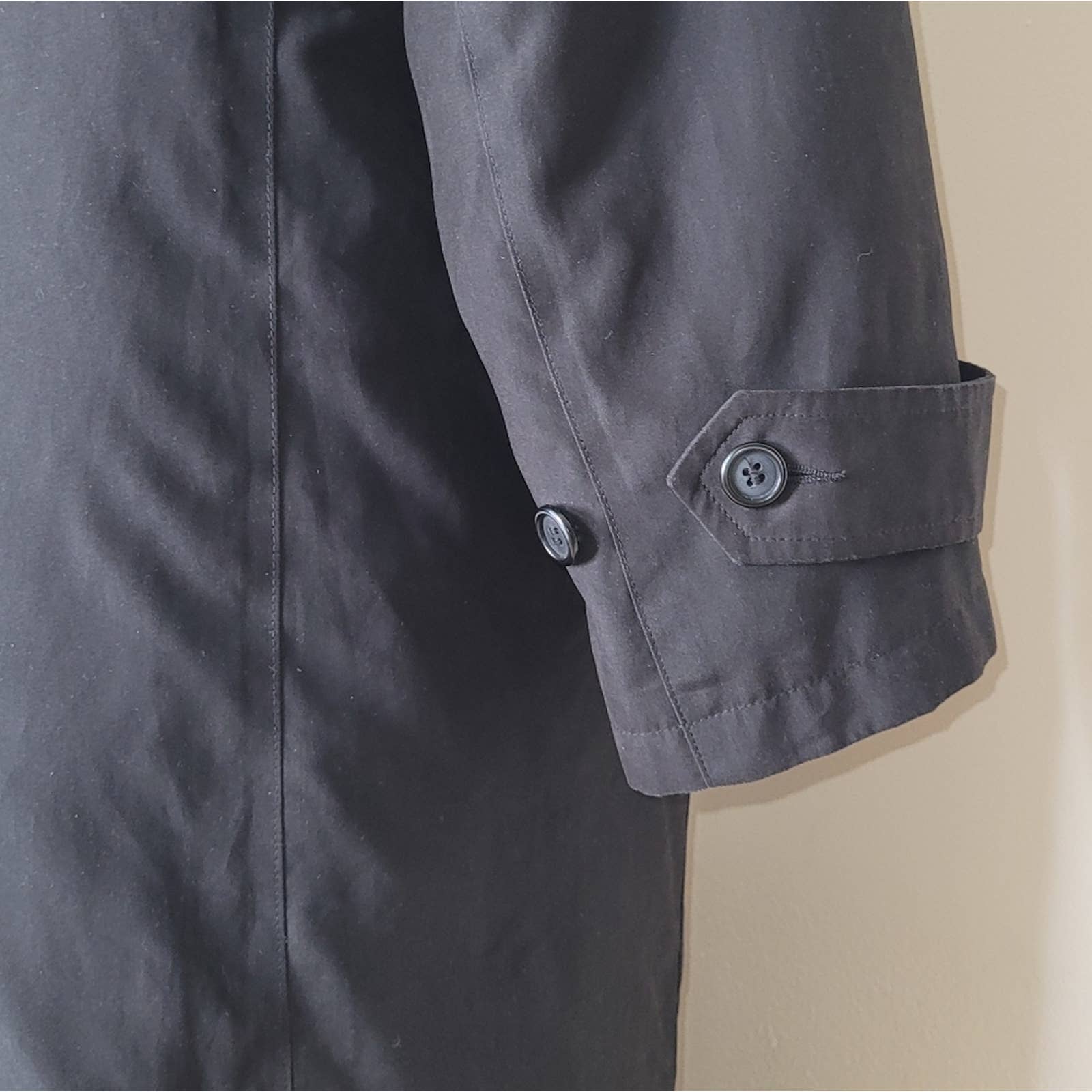 The Delta Collection Black Collared Button-Down Coat - Sz. 14/xl by Delta - Image 7