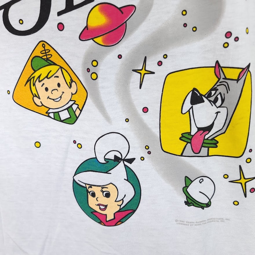 The Jetsons T-Shirt Vintage 90s Cartoon Family Hanna Barbera Made In Usa Mens Size Small New - Image 3