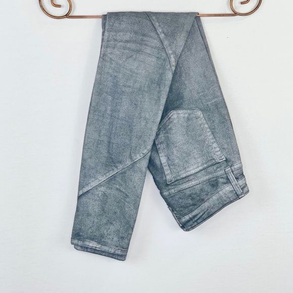 The Skinny' Gunmetal Skinny Jeans Sparkle Women’s Gray Size 25 X 30 by Joe's Jeans - Image 5