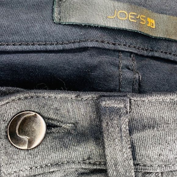 The Skinny' Gunmetal Skinny Jeans Sparkle Women’s Gray Size 25 X 30 by Joe's Jeans - Image 6