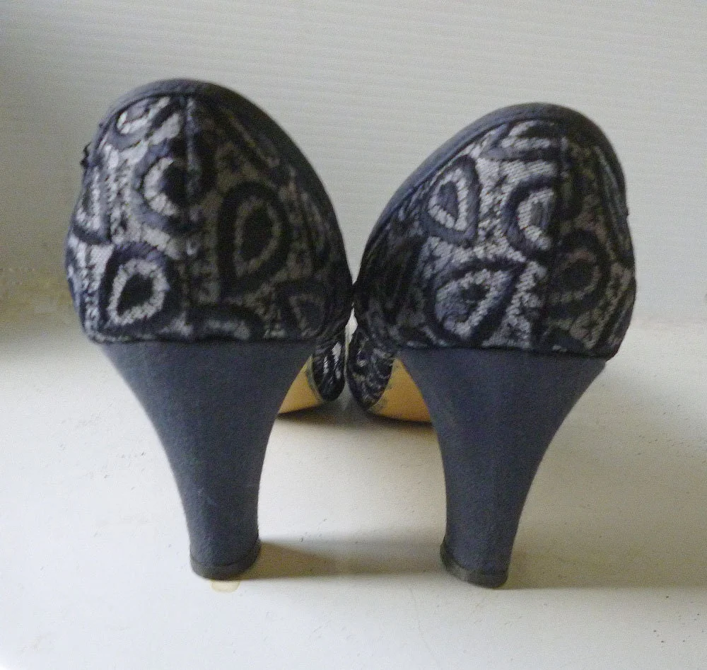 Thom Mcan 60s Lace High Heels - Image 5