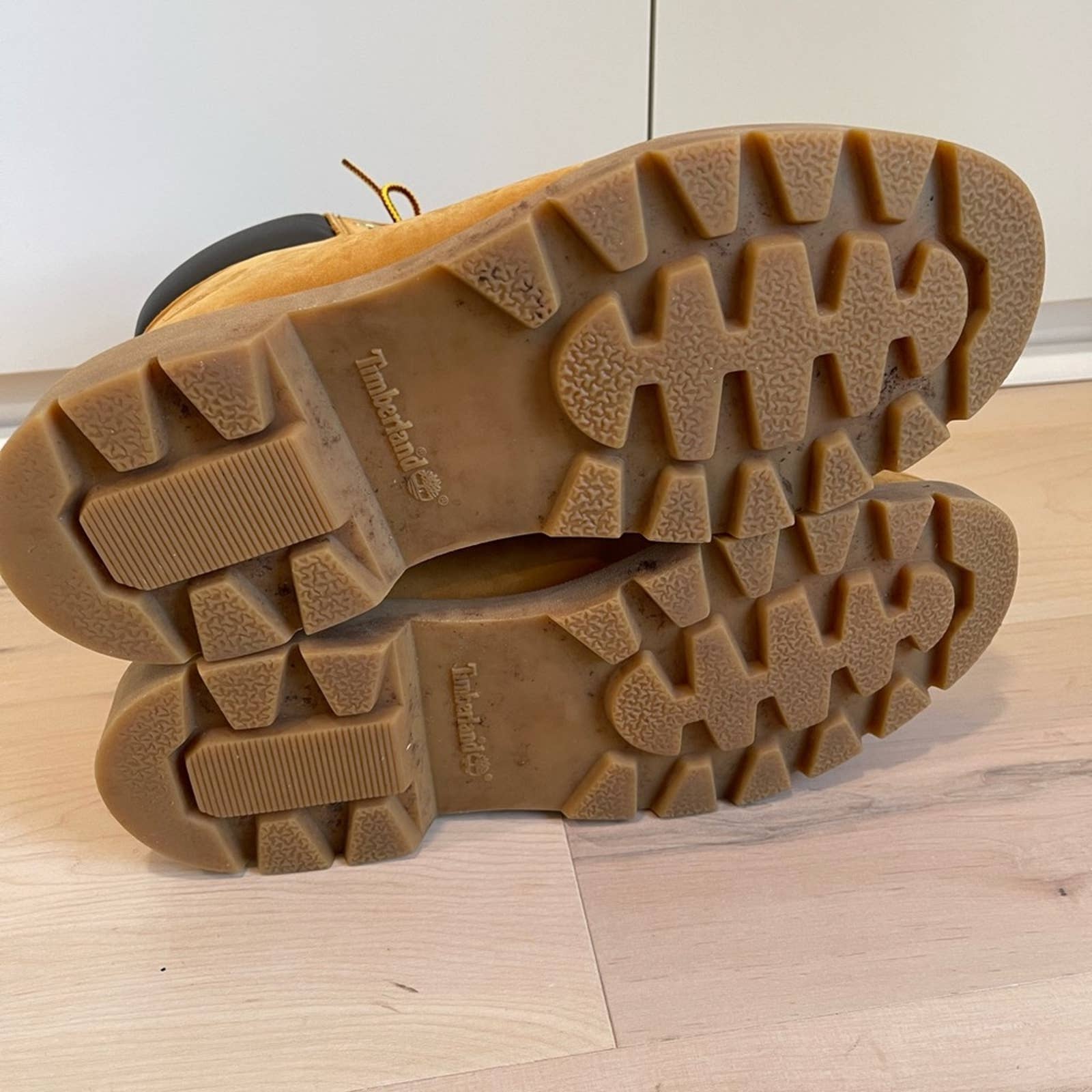 Timberland Wheat Men’s Leather Work Boots Waterproof Ankle Boots by Timberland - Image 4