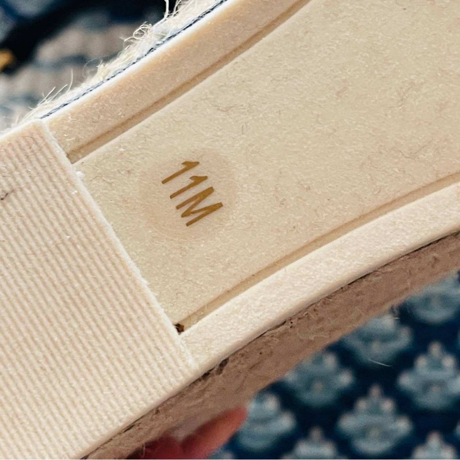 Tory Burch Colorblock Espadrille Wedge Black Tan Ankle Strap Casual by Tory Burch - Image 9