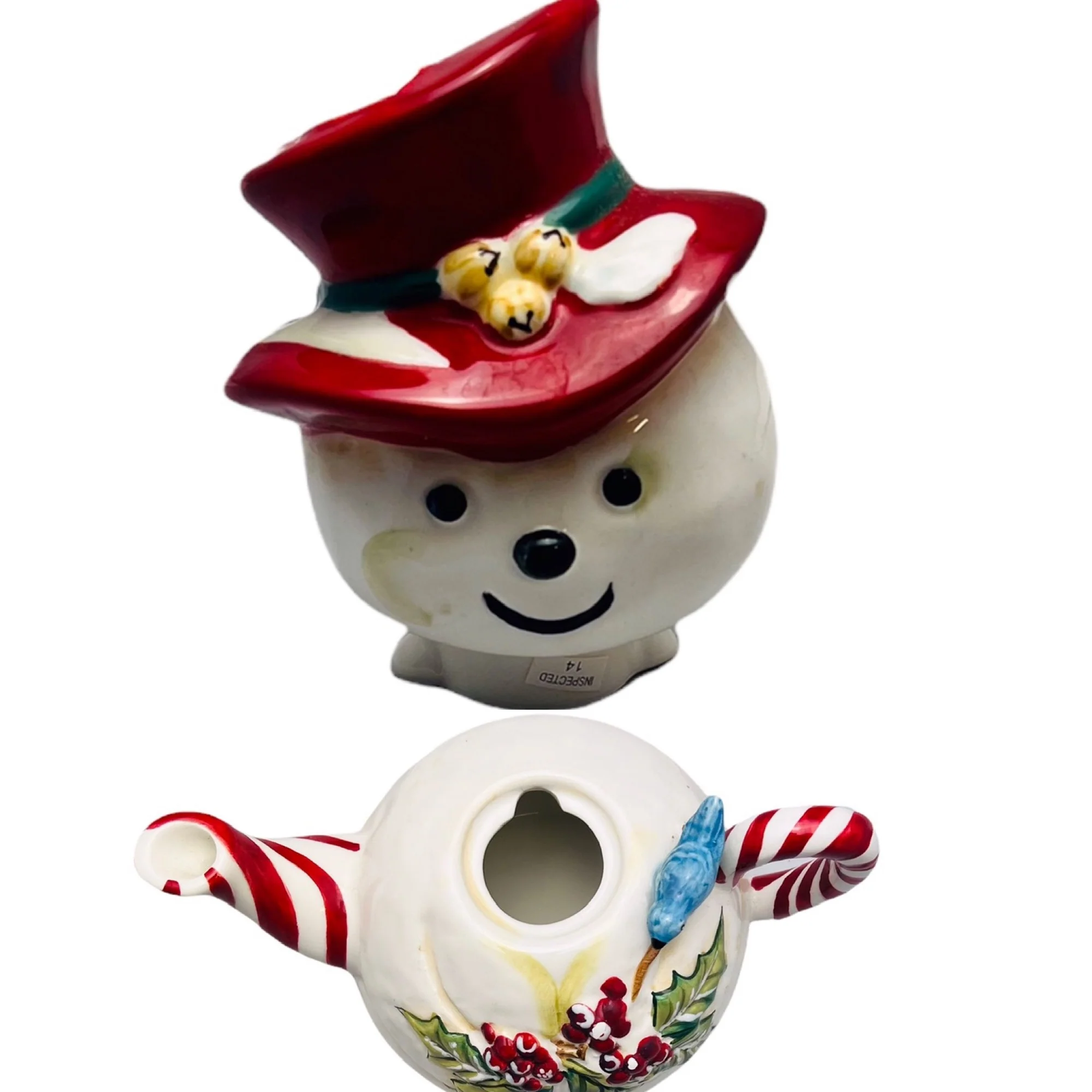 Tracy Porter Vintage Jolly Ol’ Snowy Stackable Teapot and Teacup Set 4 Piece by Tracy Porter - Image 12