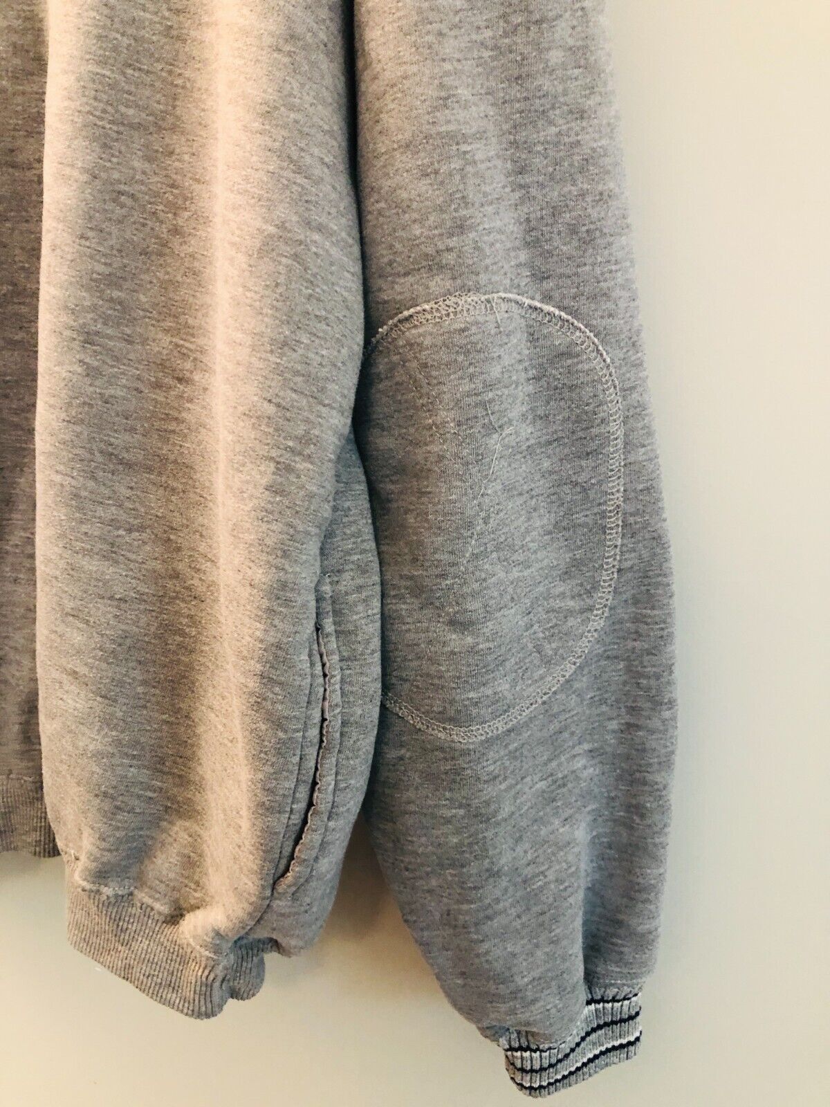 Unc Chapel Hill Mock Neck Sweatshirt Carolina Crest Gray Large by Gear for Sports - Image 9