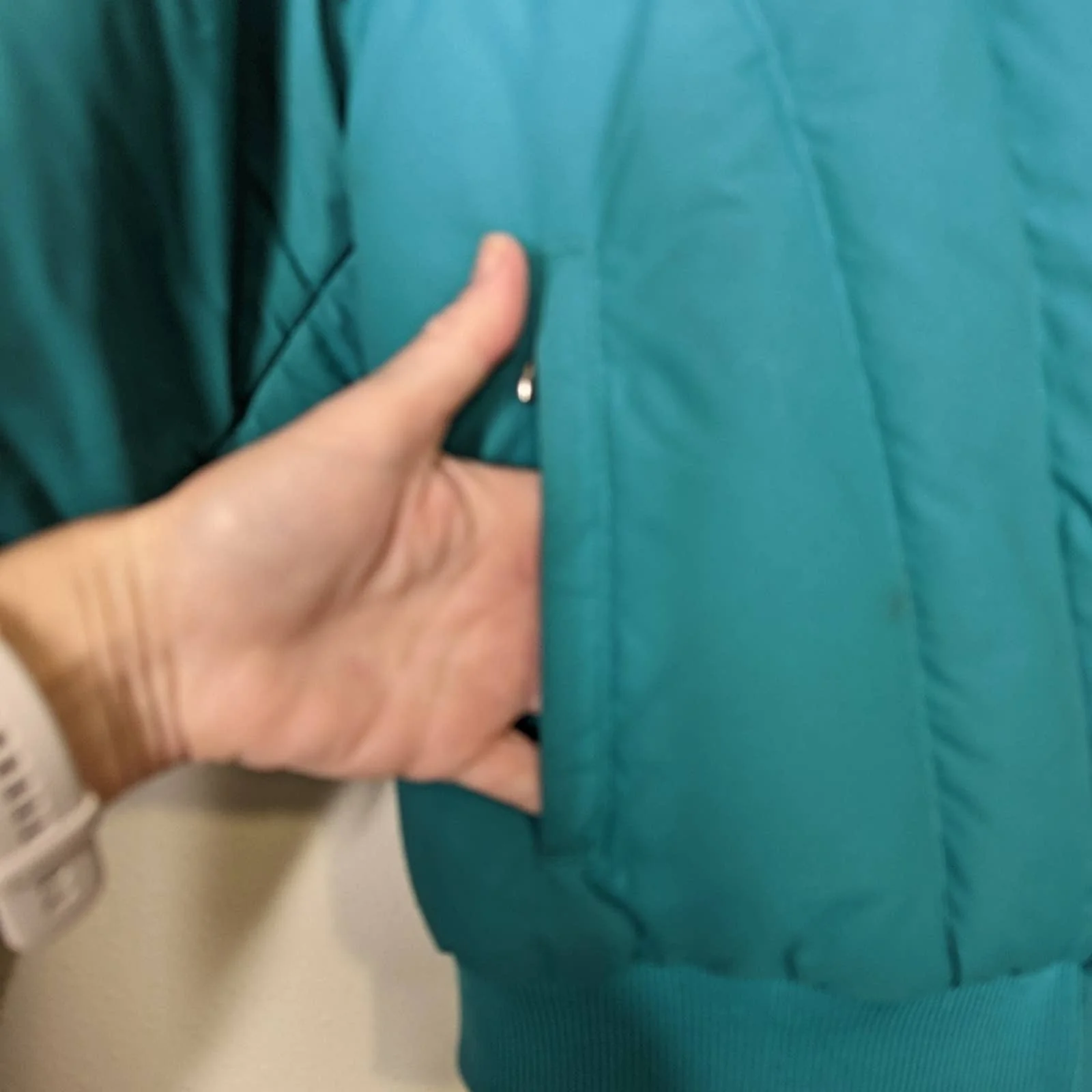 80s/90s Vintage Roffee Teal Puffer 80s By Roffe - Image 11