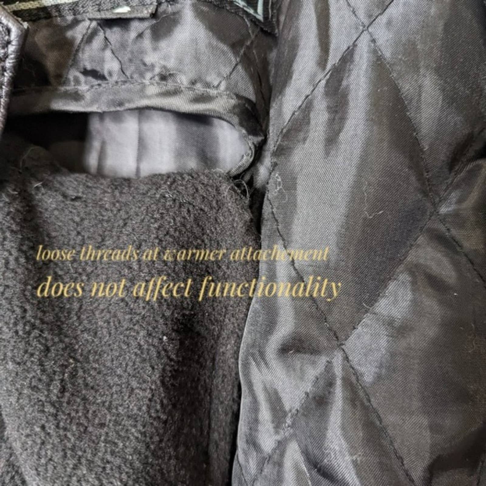 Vintage Leather Motorcycle Jacket Heavy Riding By Zony - Image 13