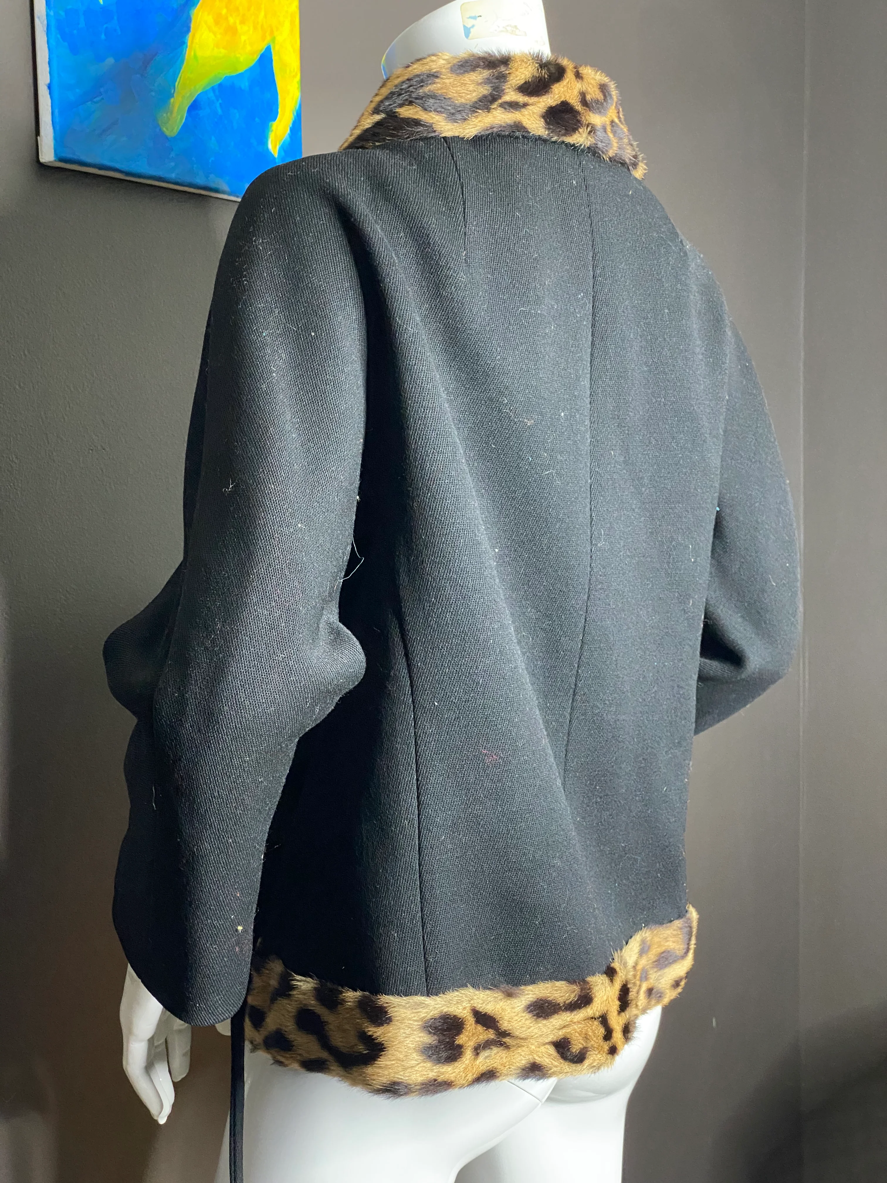 Union Made Wool And Fur Blazer By Arnold Constable - Image 9