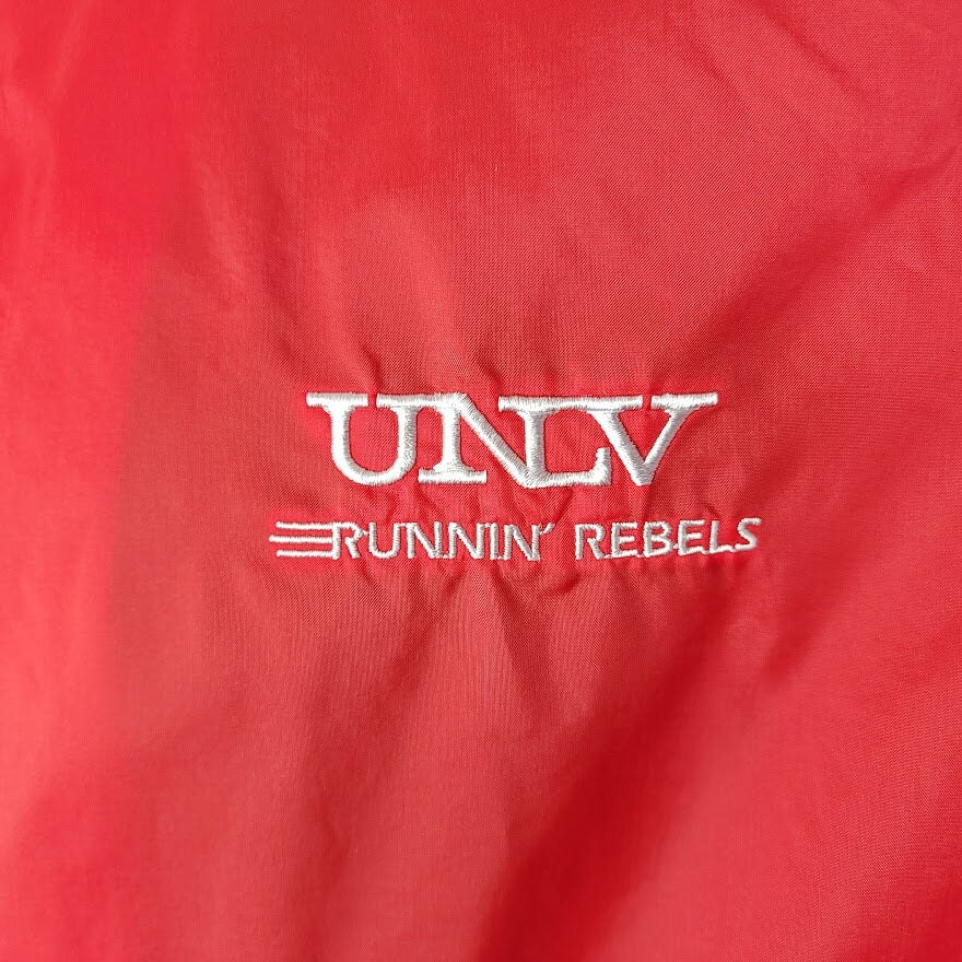 Unlv Runnin Rebels Windbreaker Starter Jacket Vintage 90s Ncaa University Mens Size Large - Image 2
