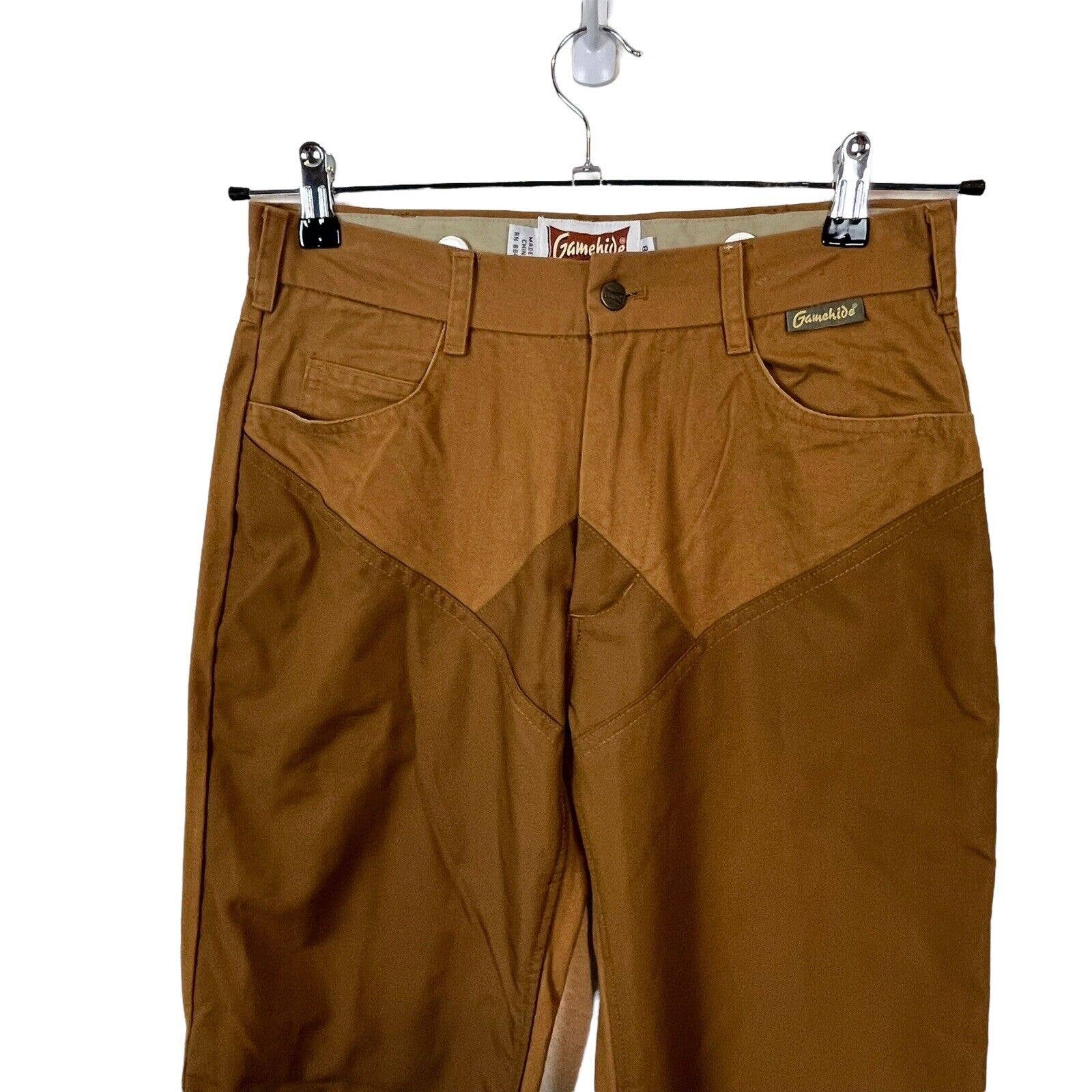 Upland Brush Hunting Pants Style 12k Brown Kid Boy Size 18 by Gamehide - Image 3