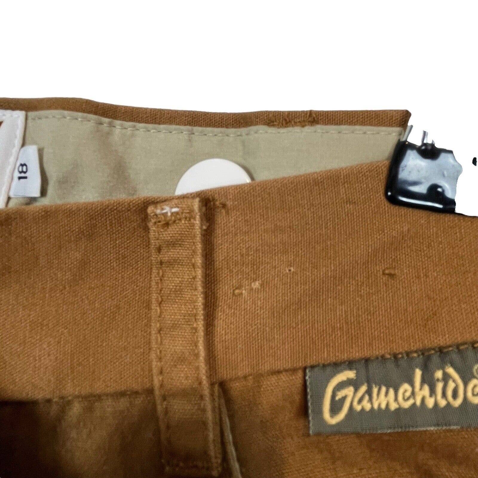 Upland Brush Hunting Pants Style 12k Brown Kid Boy Size 18 by Gamehide - Image 7