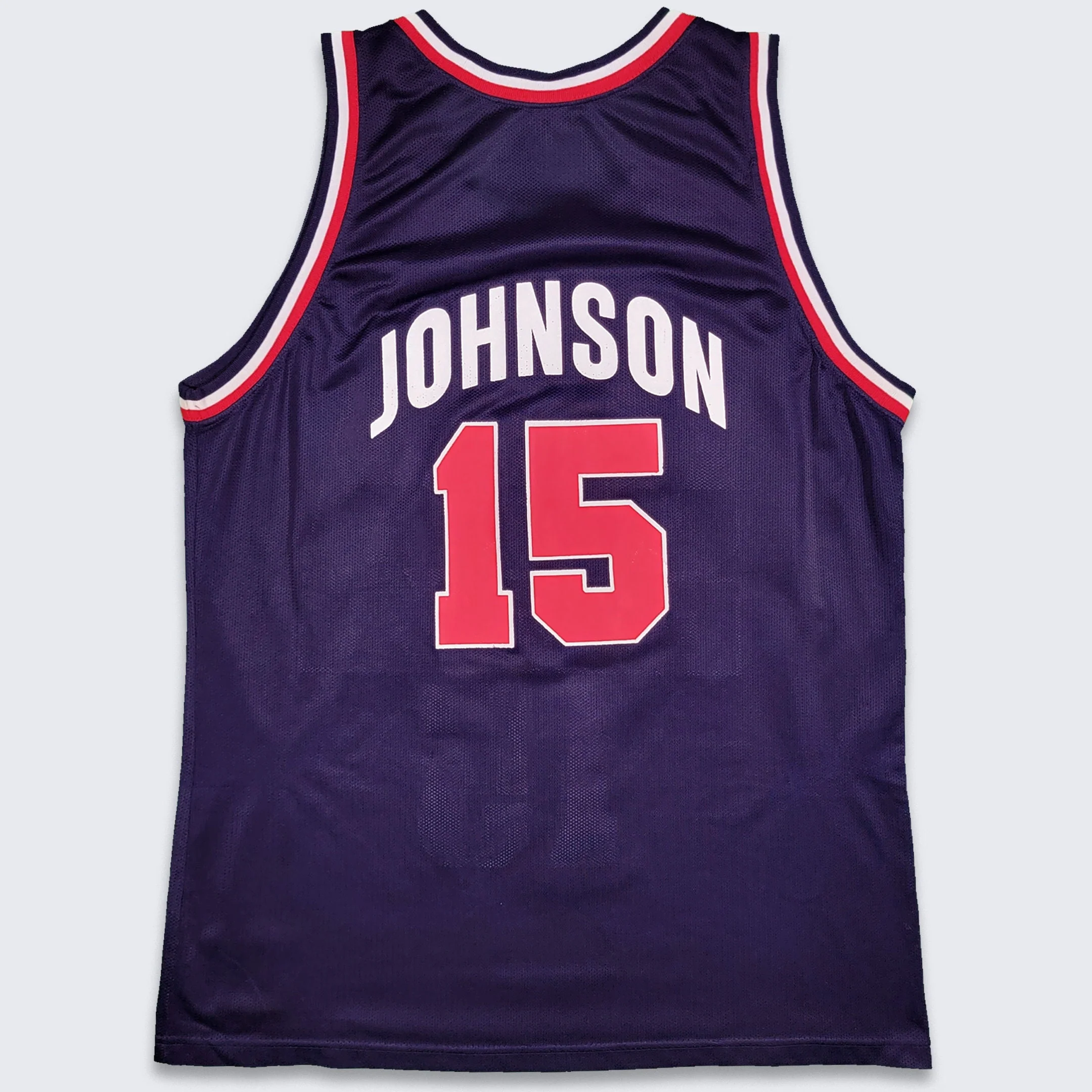 Usa Basketball Vintage 90s Larry Johnson Champion Jersey - Size Large by Champion - Image 2