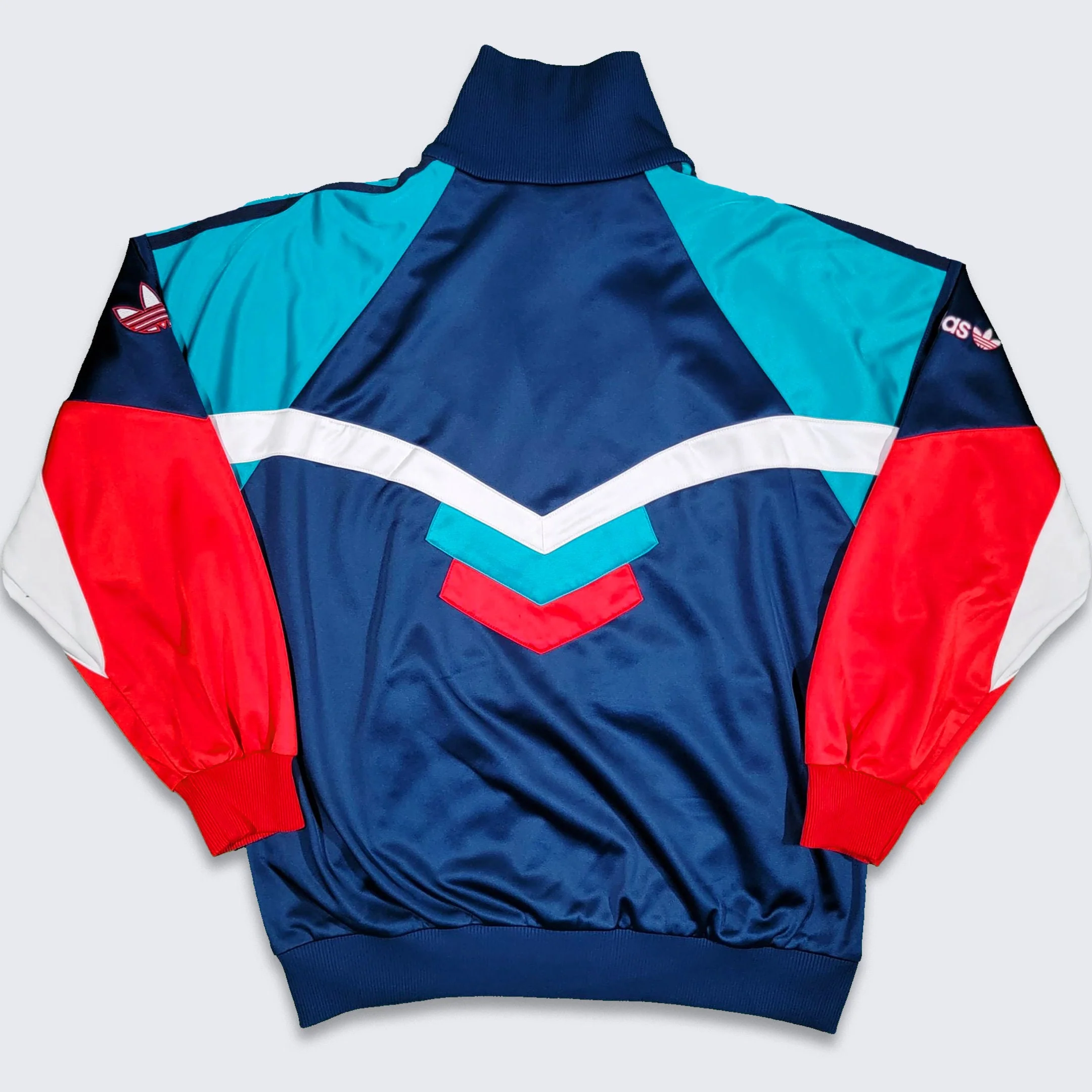 Ussr Olympics Vintage 80s Adidas Soviet Union Cccp Track Jacket Russia Collectors Item Men's Extra Large by Adidas - Image 2