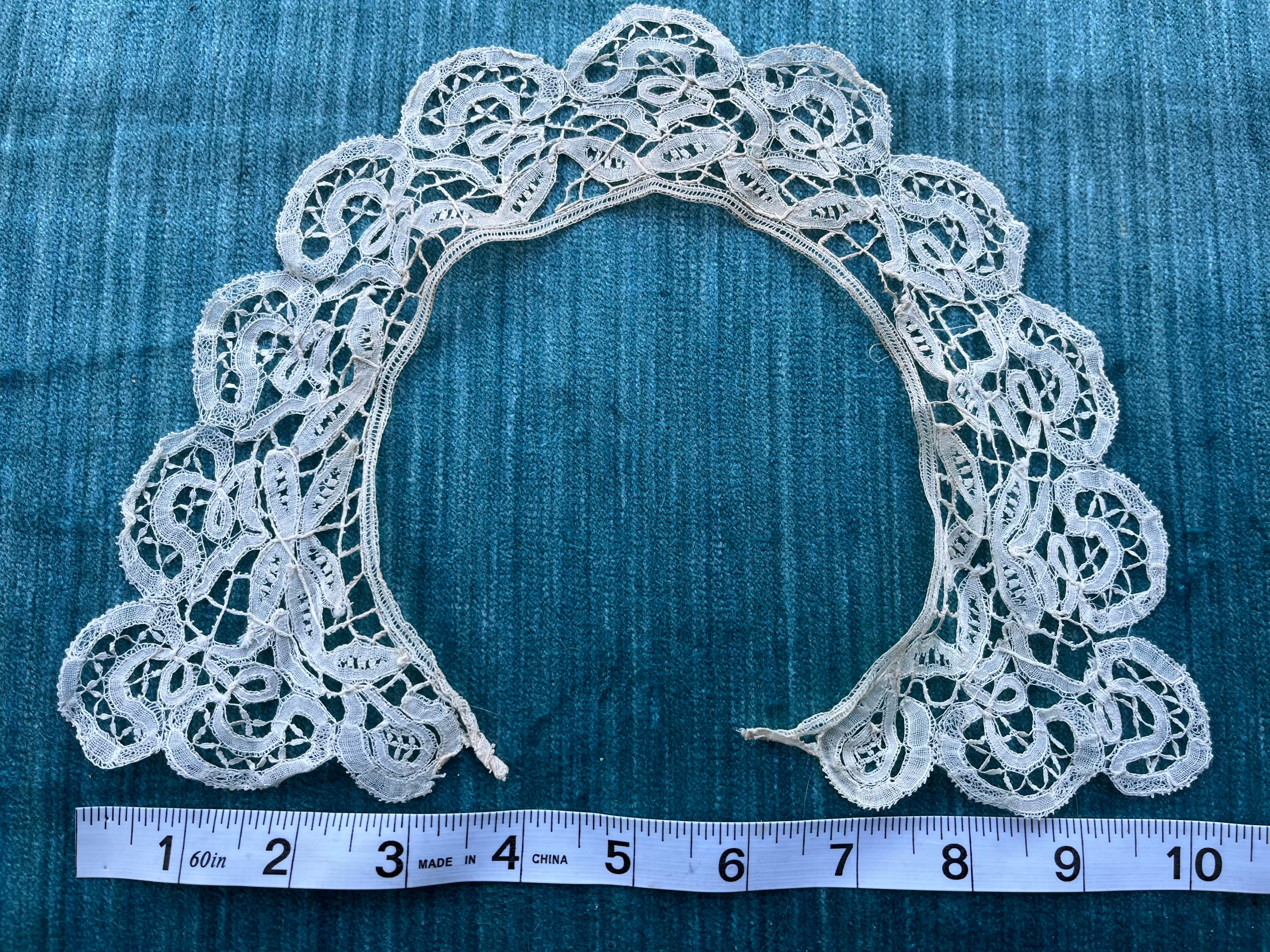 Victorian Antique Lace Collar - Image 7