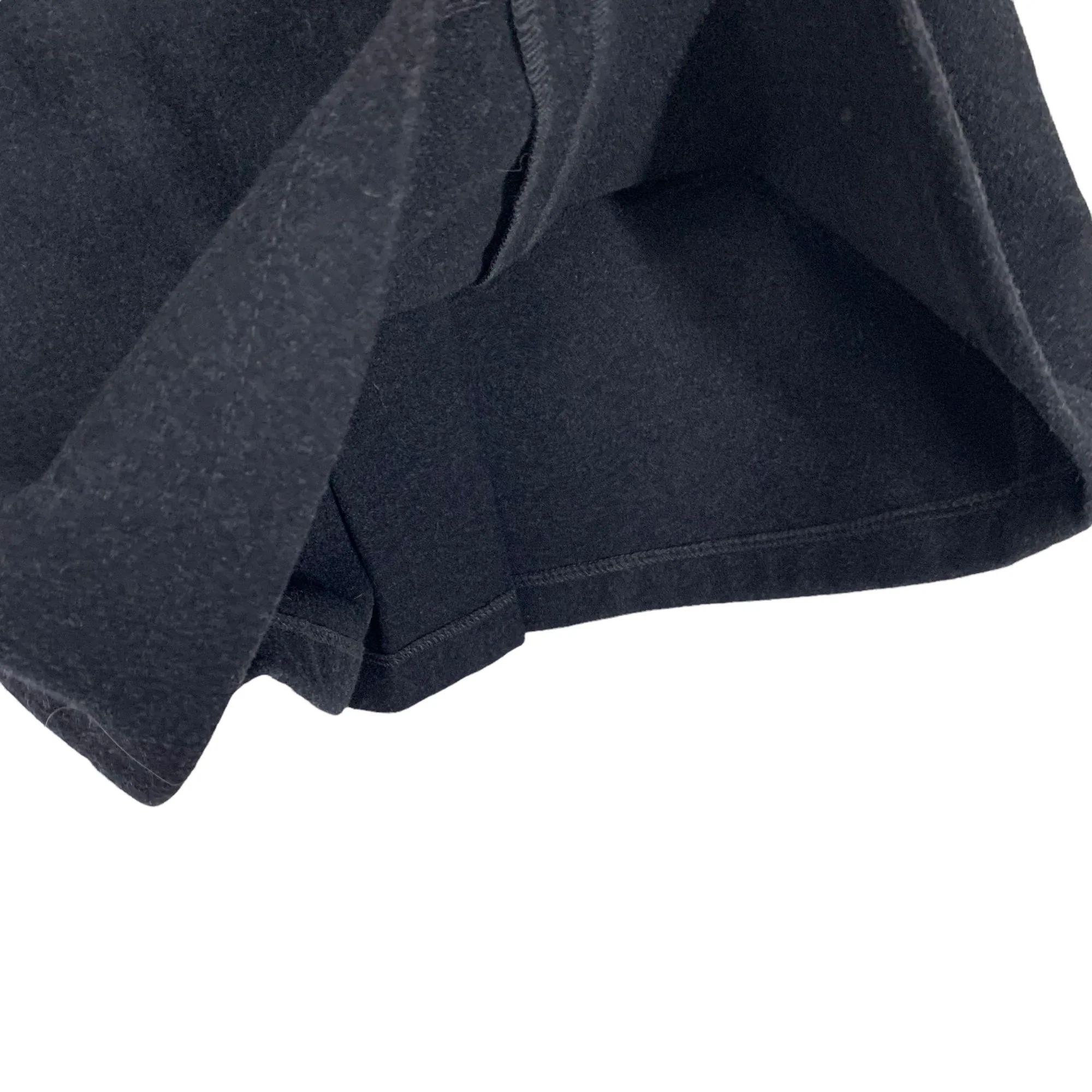 Vintage 00s Gap Dark Gray Wool Blend Low Rise Mini Skirt by Gap - Image 8
