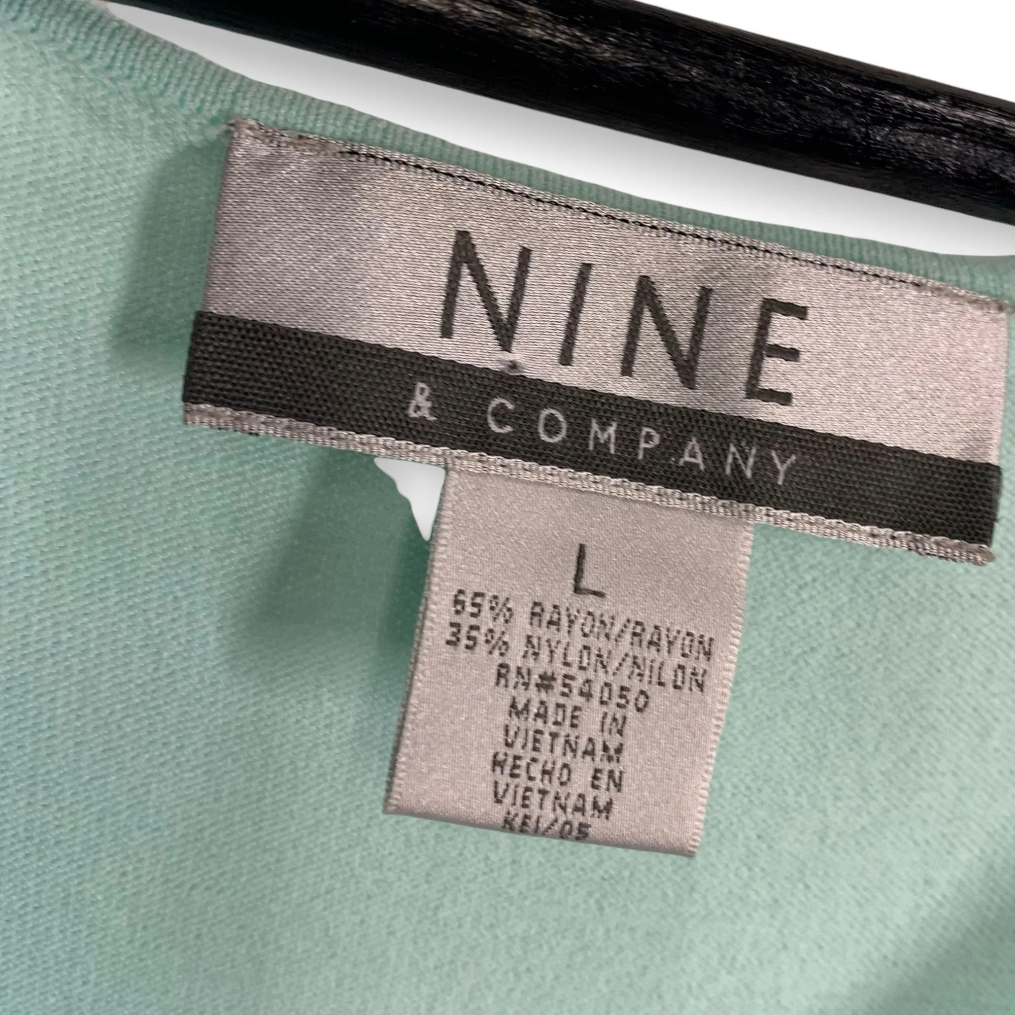 Vintage 00s Ruched Bust Top Large by Nine & Co - Image 3