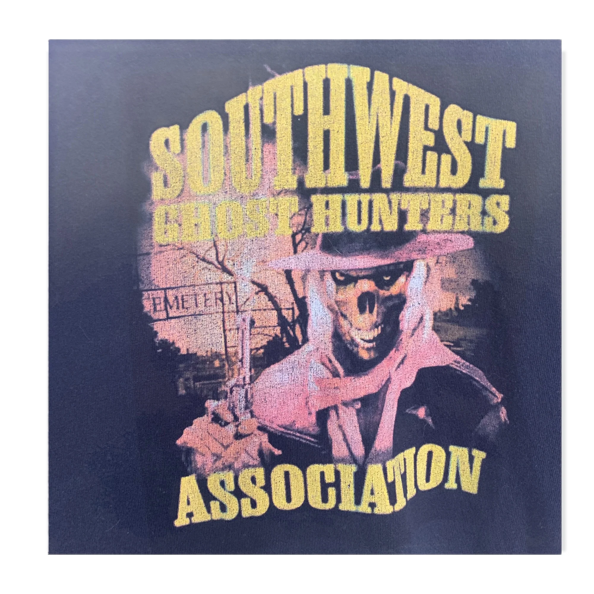 Vintage 00s Southwest Ghost Hunters Assoc Tee 2x by Gildan - Image 2