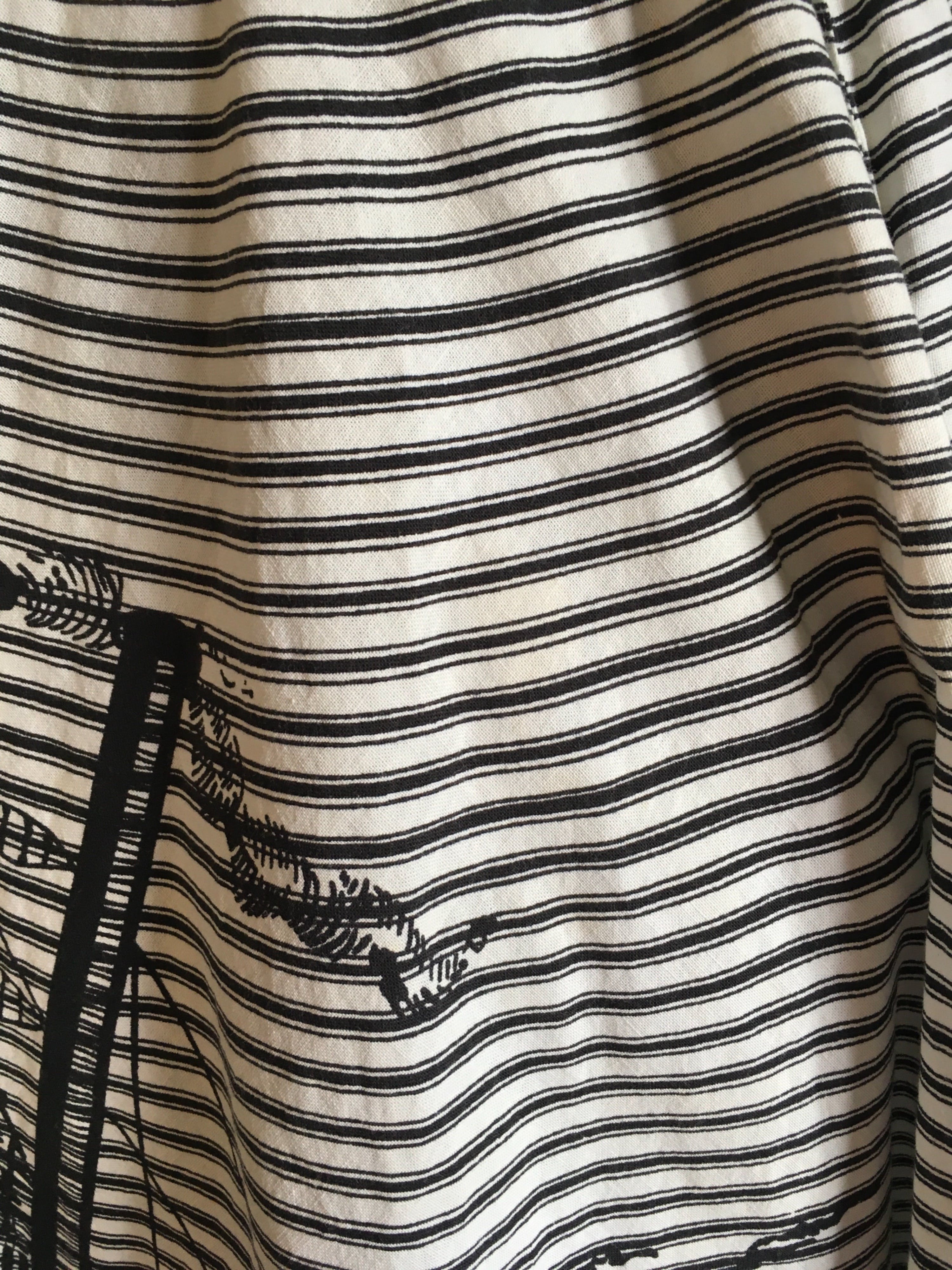 50’s River Boat Border Novelty Print Circle Skirt - Image 11