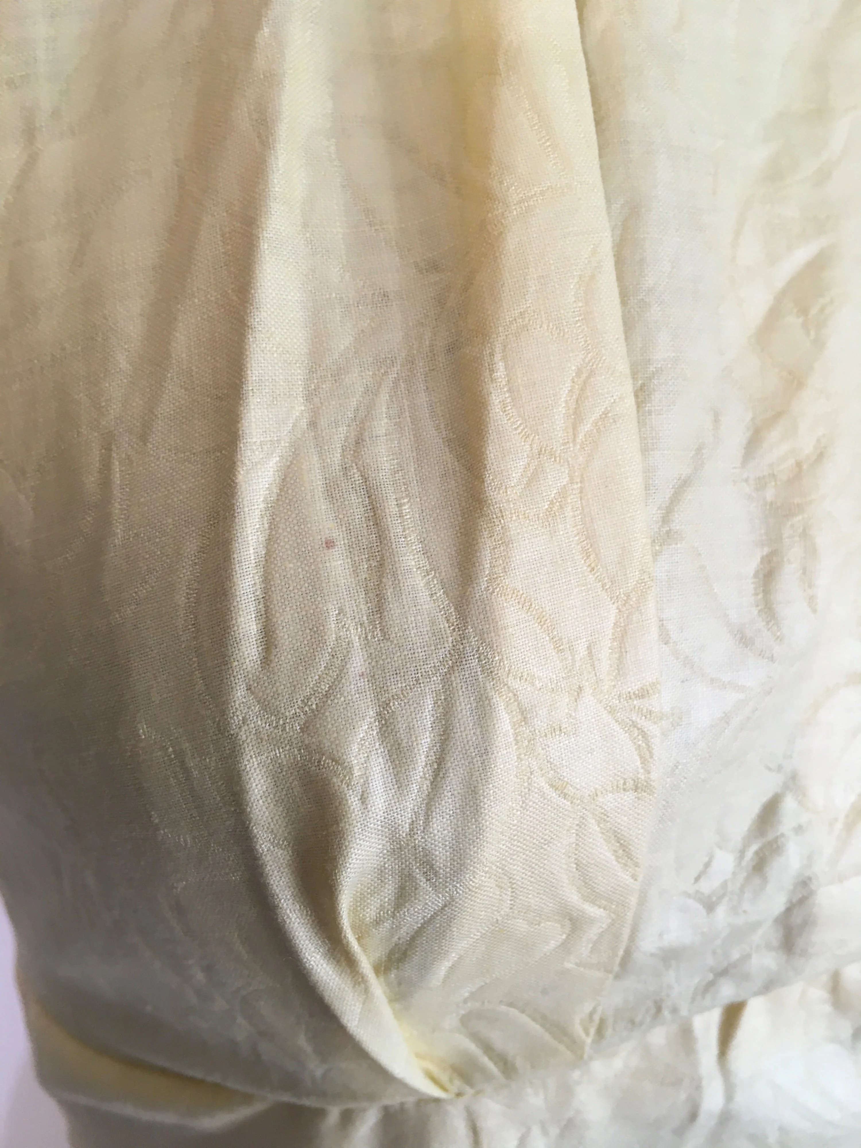 50’s Yellow Halter Neck Cotton Sundress - Image 6